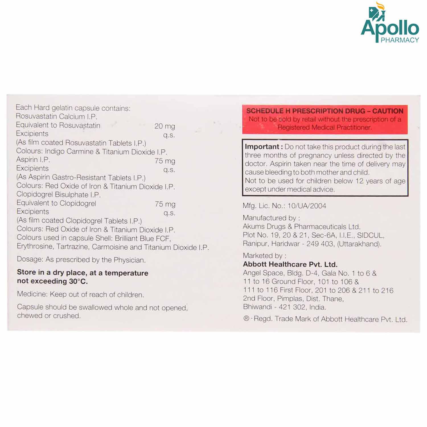 R2 Trio 20mg Capsule 10's, Pack of 10 CAPSULES R2 Trio 20mg Capsule 10's, Pack of 10 CAPSULES