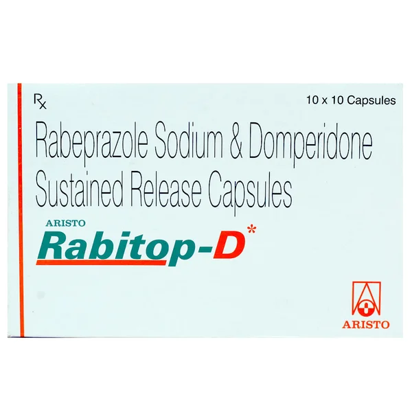 Rabitop-D Capsule 10's, Pack of 10