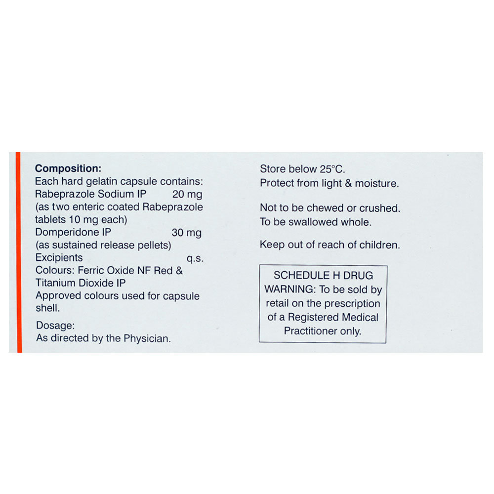 Rabitop-D Capsule 10's, Pack of 10 Rabitop-D Capsule 10's, Pack of 10