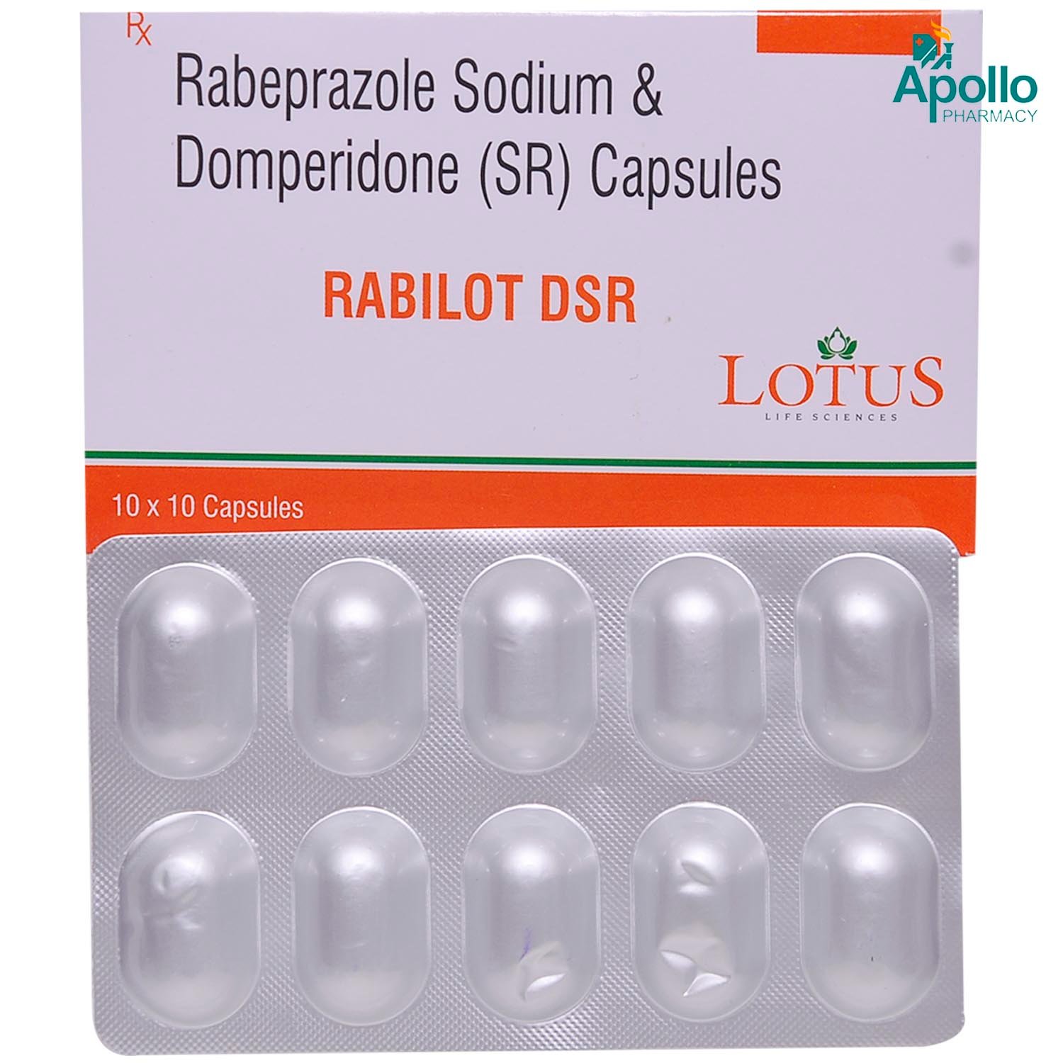 Rabilot DSR Tablet 10's, Pack of 10 TABLETS Rabilot DSR Tablet 10's, Pack of 10 TABLETS