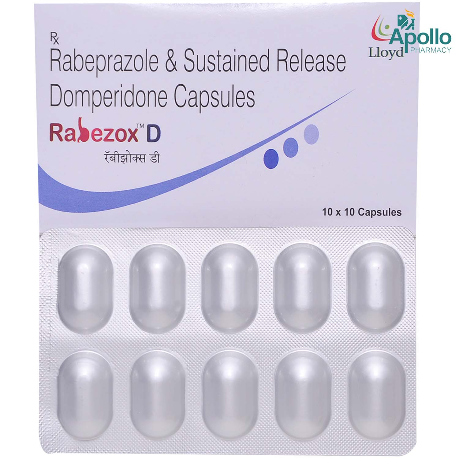Rabezox D Tablet 10's, Pack of 10 TABLETS Rabezox D Tablet 10's, Pack of 10 TABLETS