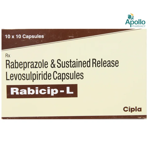 Rabicip L Capsule 10's, Pack of 10