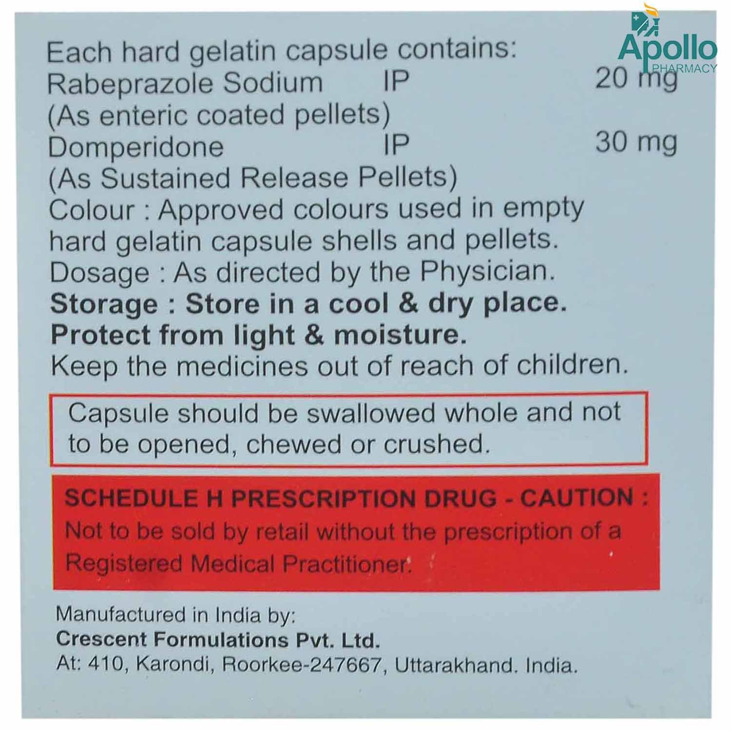 Rabicent-D Tablet 10's, Pack of 10 TABLETS Rabicent-D Tablet 10's, Pack of 10 TABLETS