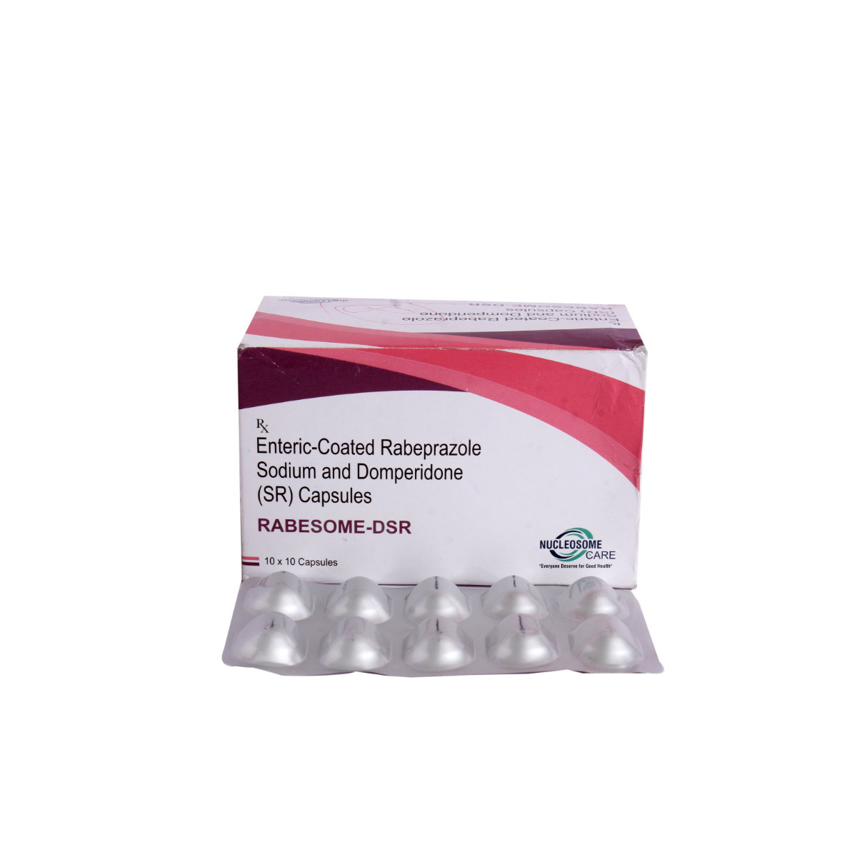 Rabesome-DSR Capsule 10's, Pack of 10 Rabesome-DSR Capsule 10's, Pack of 10