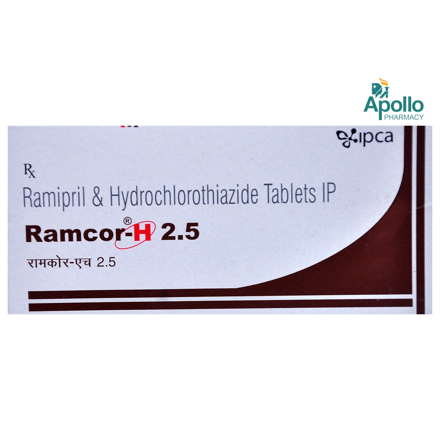 Buy RAMCOR H 2.5MG TABLET Online