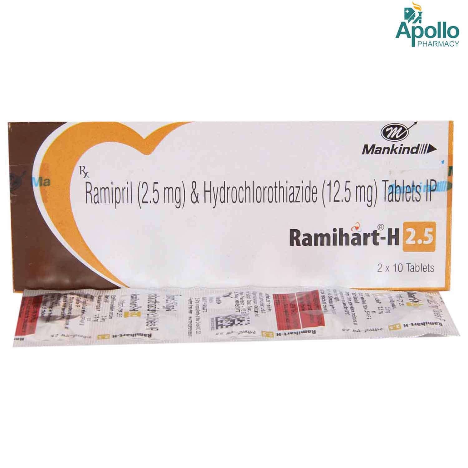 Ramihart H 2.5 Tablet 10's, Pack of 10 Ramihart H 2.5 Tablet 10's, Pack of 10