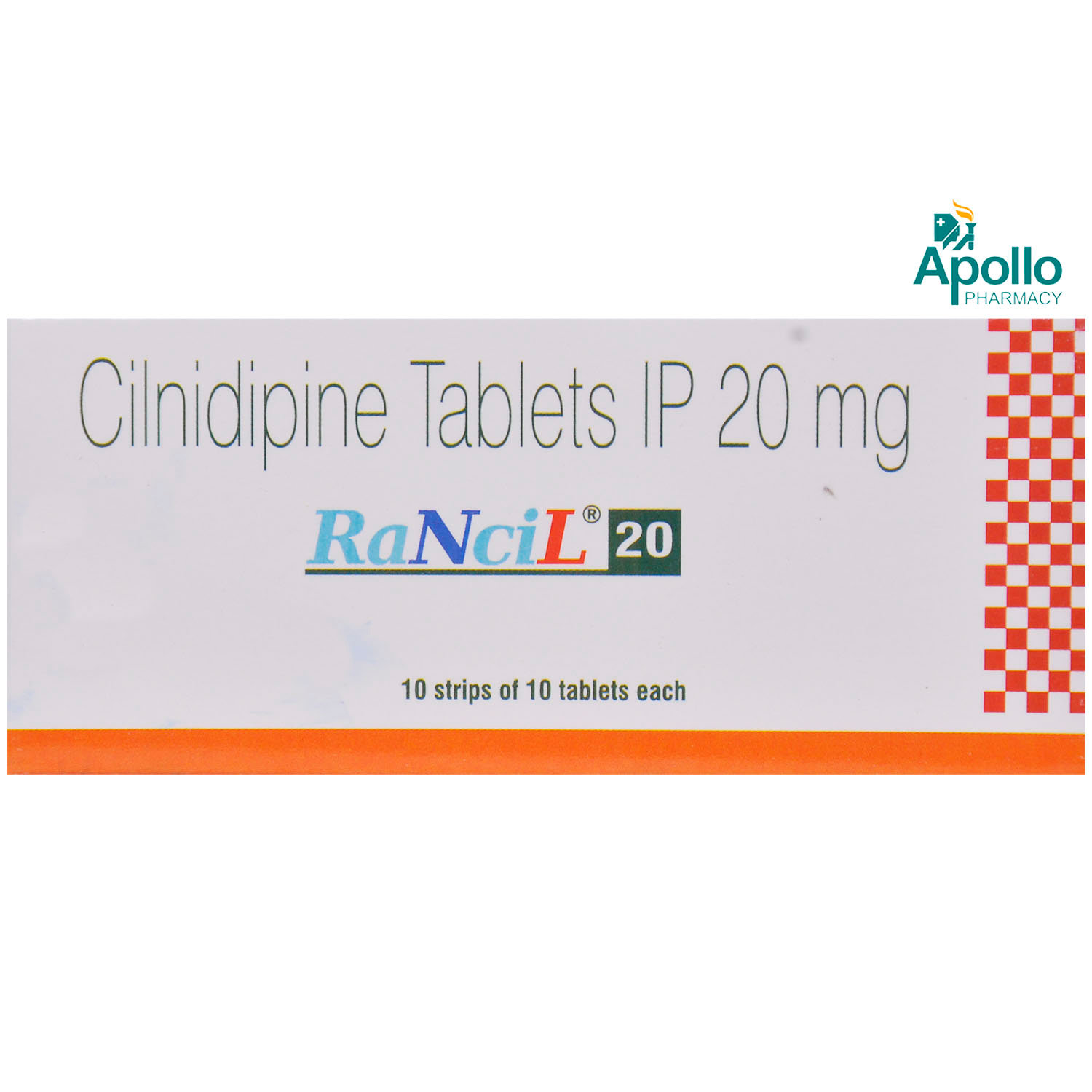Rancil 20 Tablet 10's, Pack of 10 TABLETS Rancil 20 Tablet 10's, Pack of 10 TABLETS