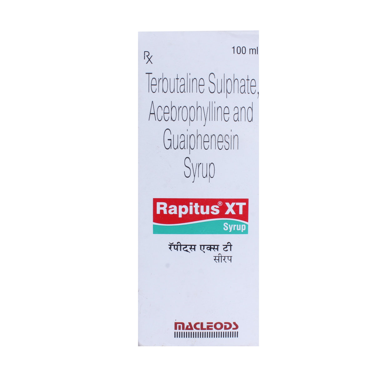 Rapitus-XT Syrup 100 ml, Pack of 1 Syrup Rapitus-XT Syrup 100 ml, Pack of 1 Syrup