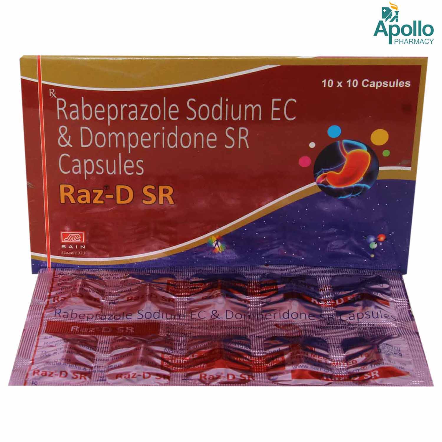 Raz DSR Capsule 10's, Pack of 10 CAPSULES Raz DSR Capsule 10's, Pack of 10 CAPSULES