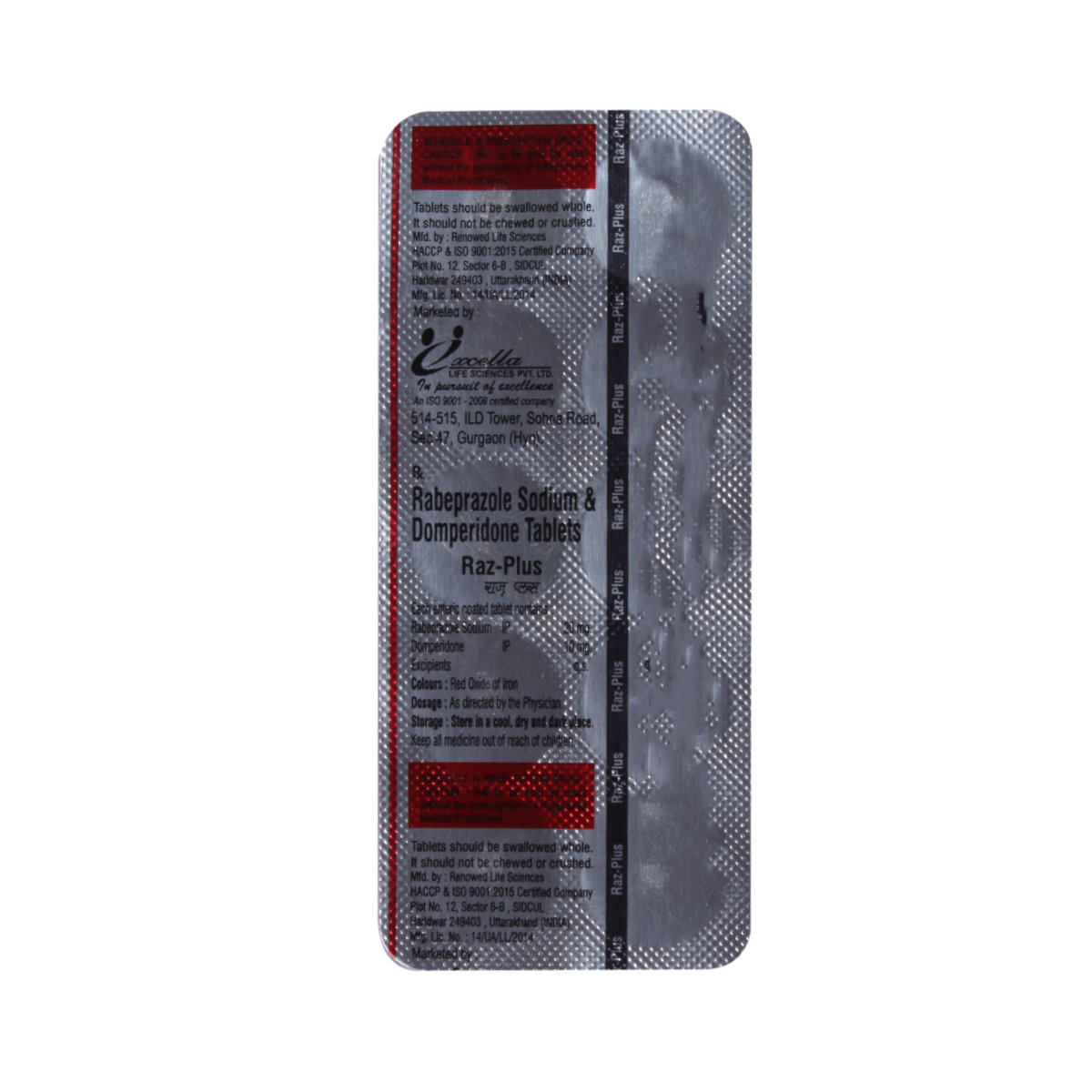 Raz Plus Tablet 10's, Pack of 10 Raz Plus Tablet 10's, Pack of 10