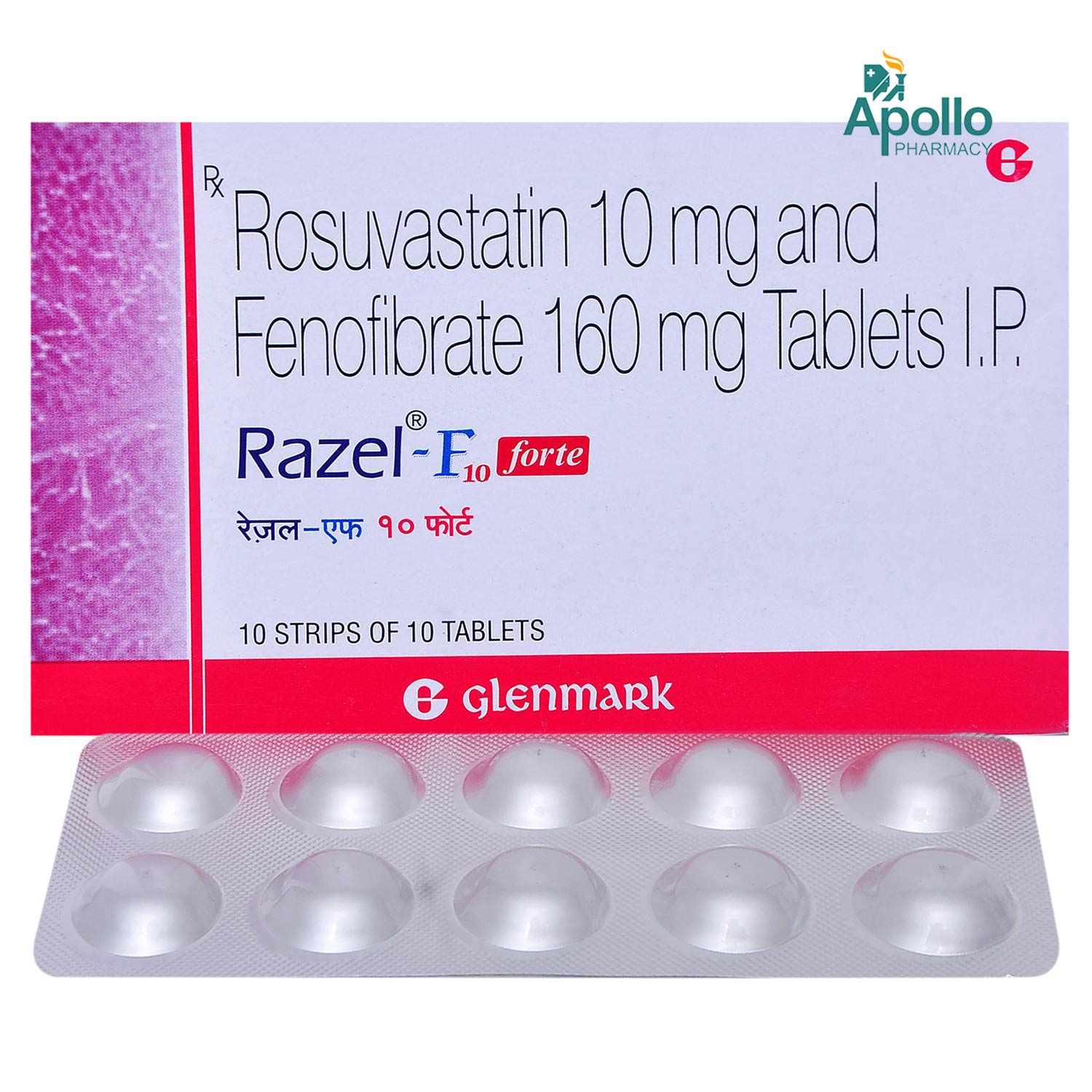Razel-F 10 Forte Tablet 10's, Pack of 10 Razel-F 10 Forte Tablet 10's, Pack of 10