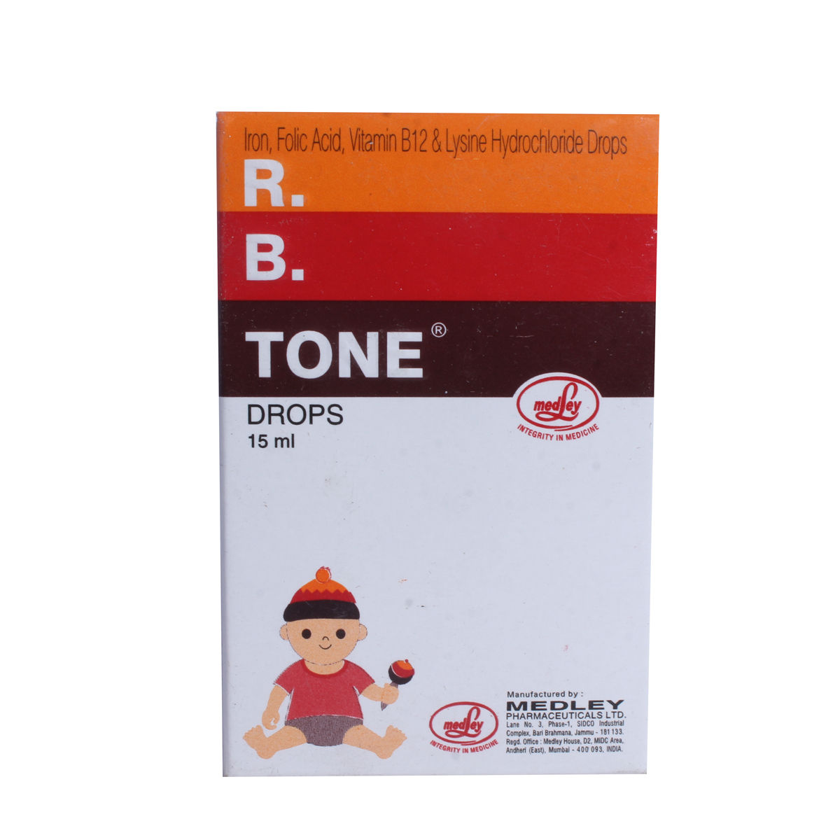 Buy R B Tone Drops 15 ml Online