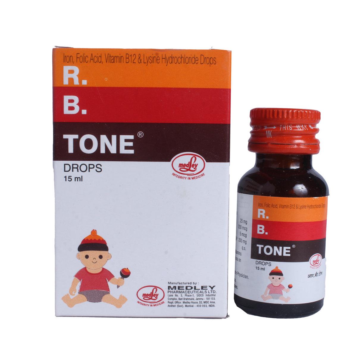 R B Tone Drops 15 ml, Pack of 1 ORAL DROPS R B Tone Drops 15 ml, Pack of 1 ORAL DROPS