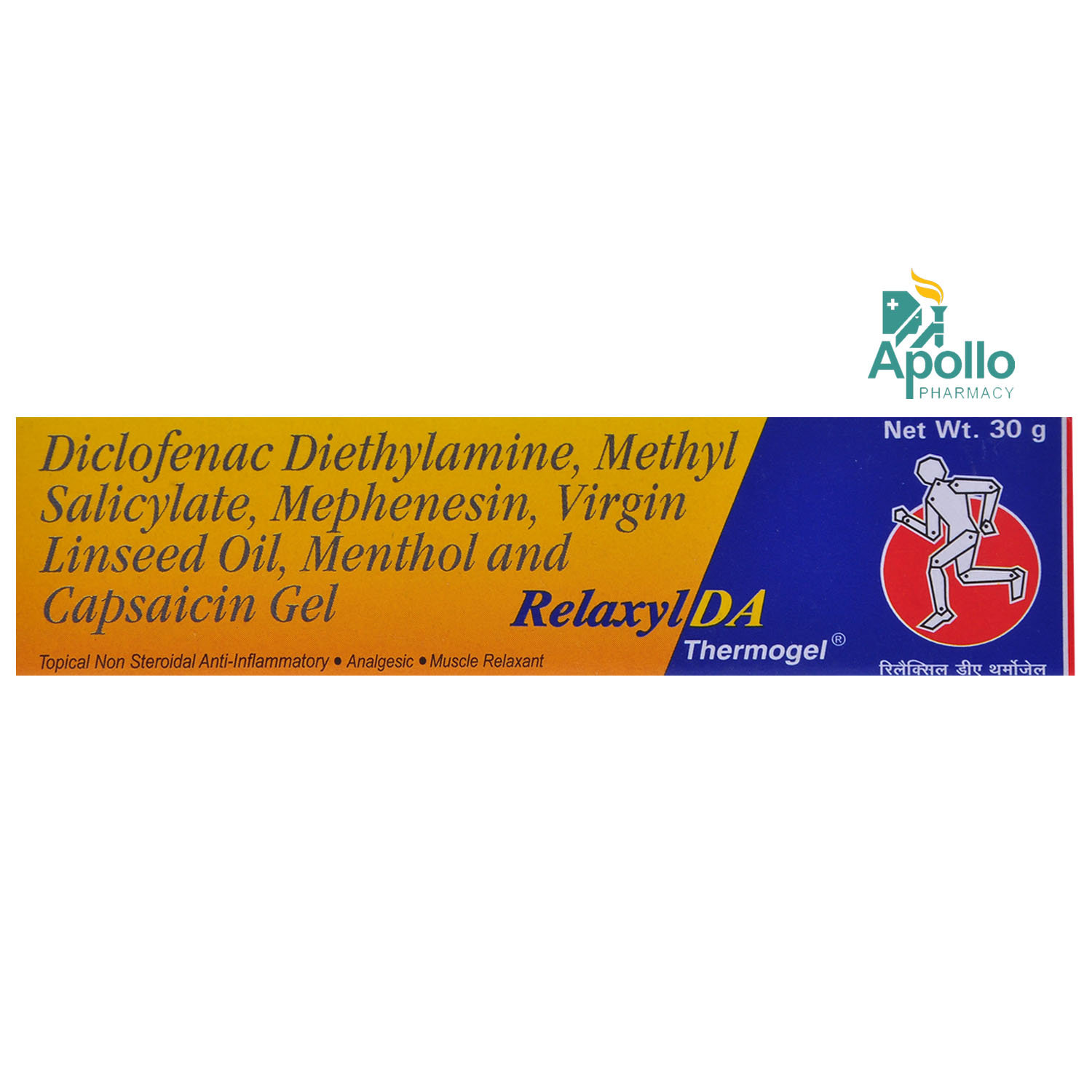 Relaxyl DA Thermogel 30 gm, Pack of 1 GEL Relaxyl DA Thermogel 30 gm, Pack of 1 GEL