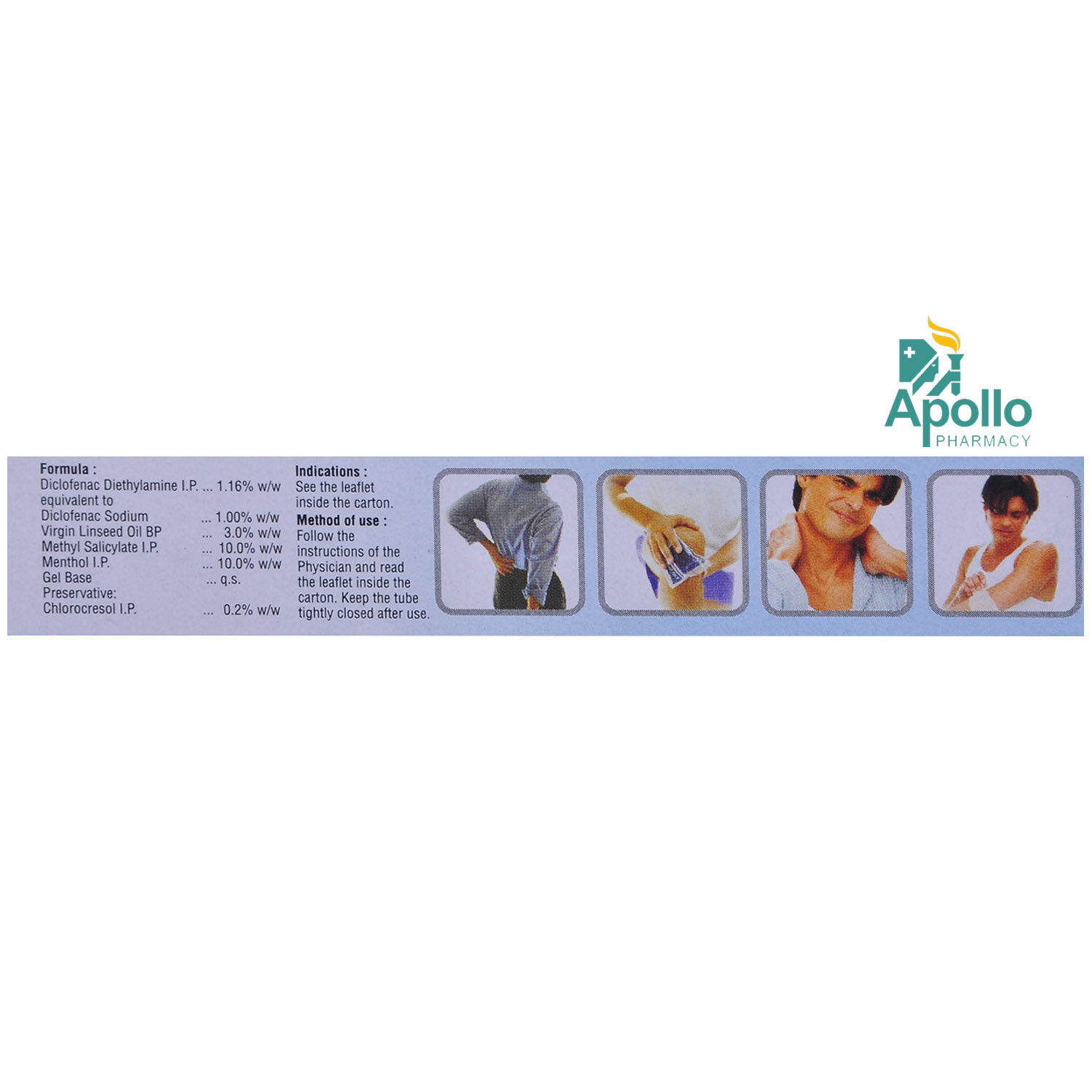 Relaxyl Gel 20 gm, Pack of 1 Gel Relaxyl Gel 20 gm, Pack of 1 Gel