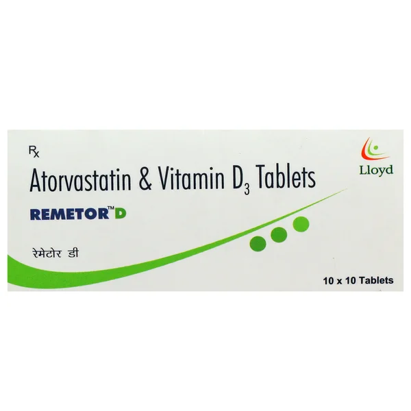 Remetor D Tablet 10's, Pack of 10