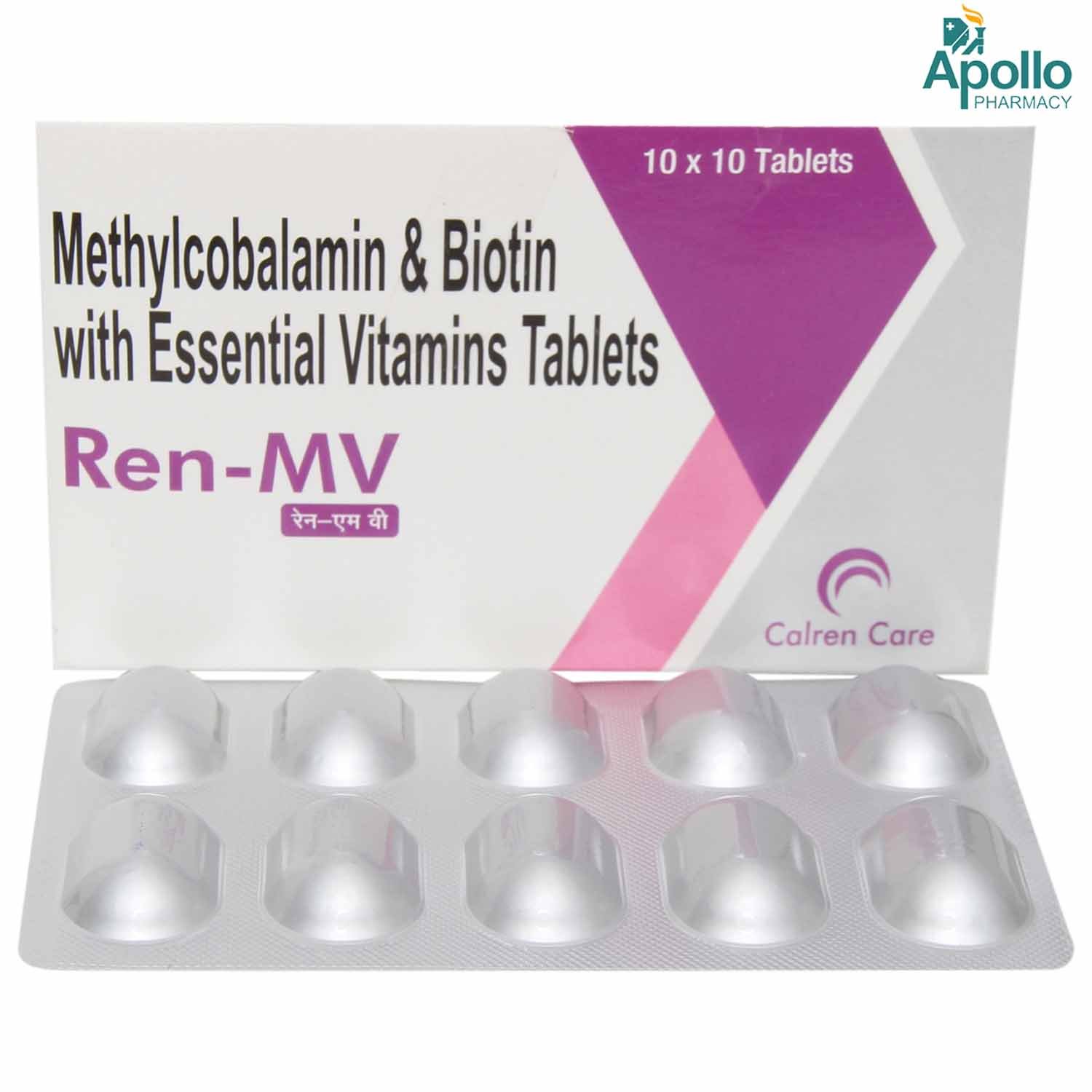 Ren-MV Tablet 10's, Pack of 10 TABLETS Ren-MV Tablet 10's, Pack of 10 TABLETS