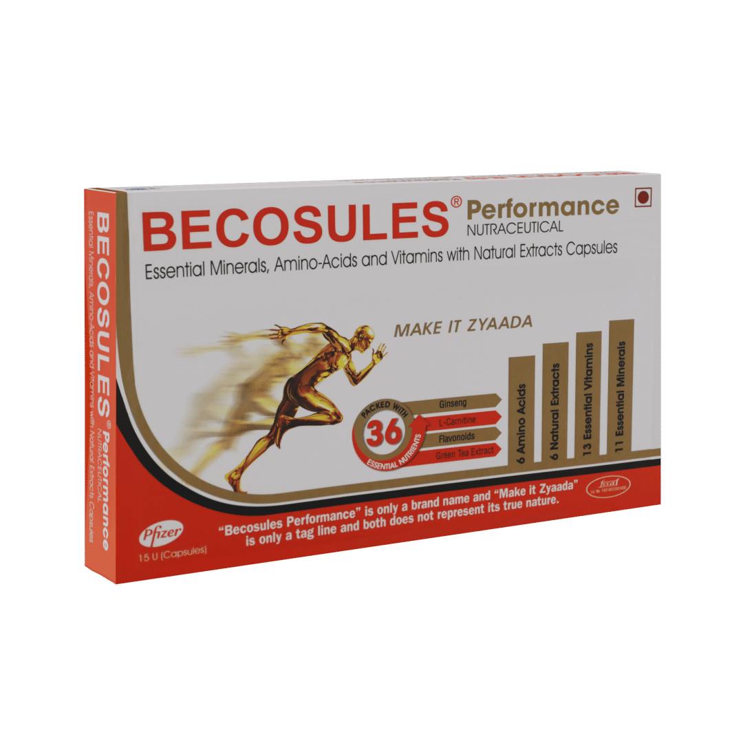 Becosules Performance Capsule 15's, Pack of 15 Becosules Performance Capsule 15's, Pack of 15
