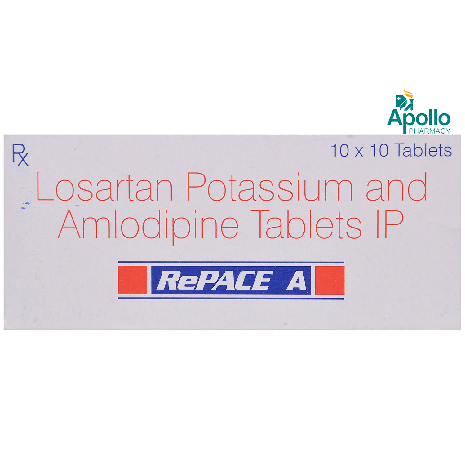 Buy Repace A Tablet 10's Online