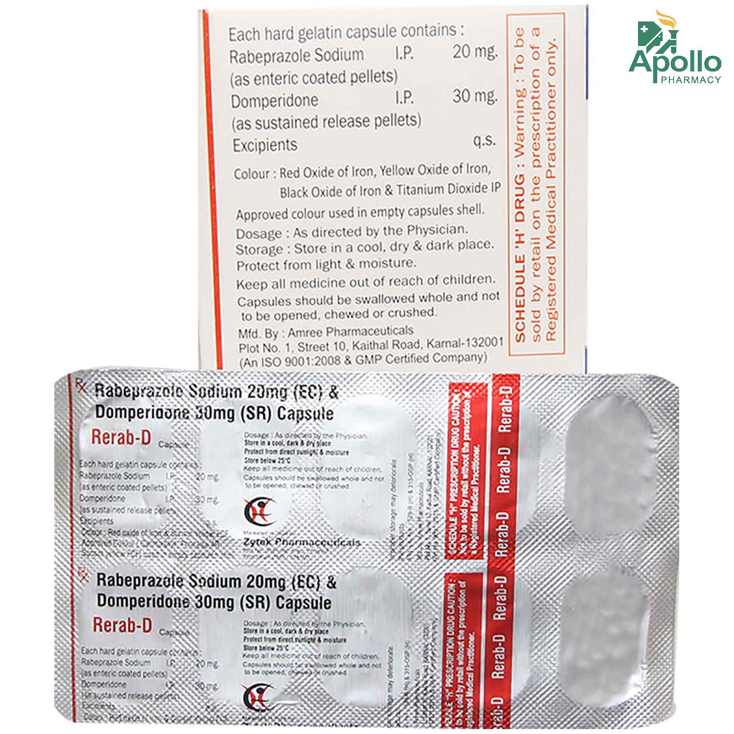 Rerab D Capsule 10's, Pack of 10 CAPSULES Rerab D Capsule 10's, Pack of 10 CAPSULES