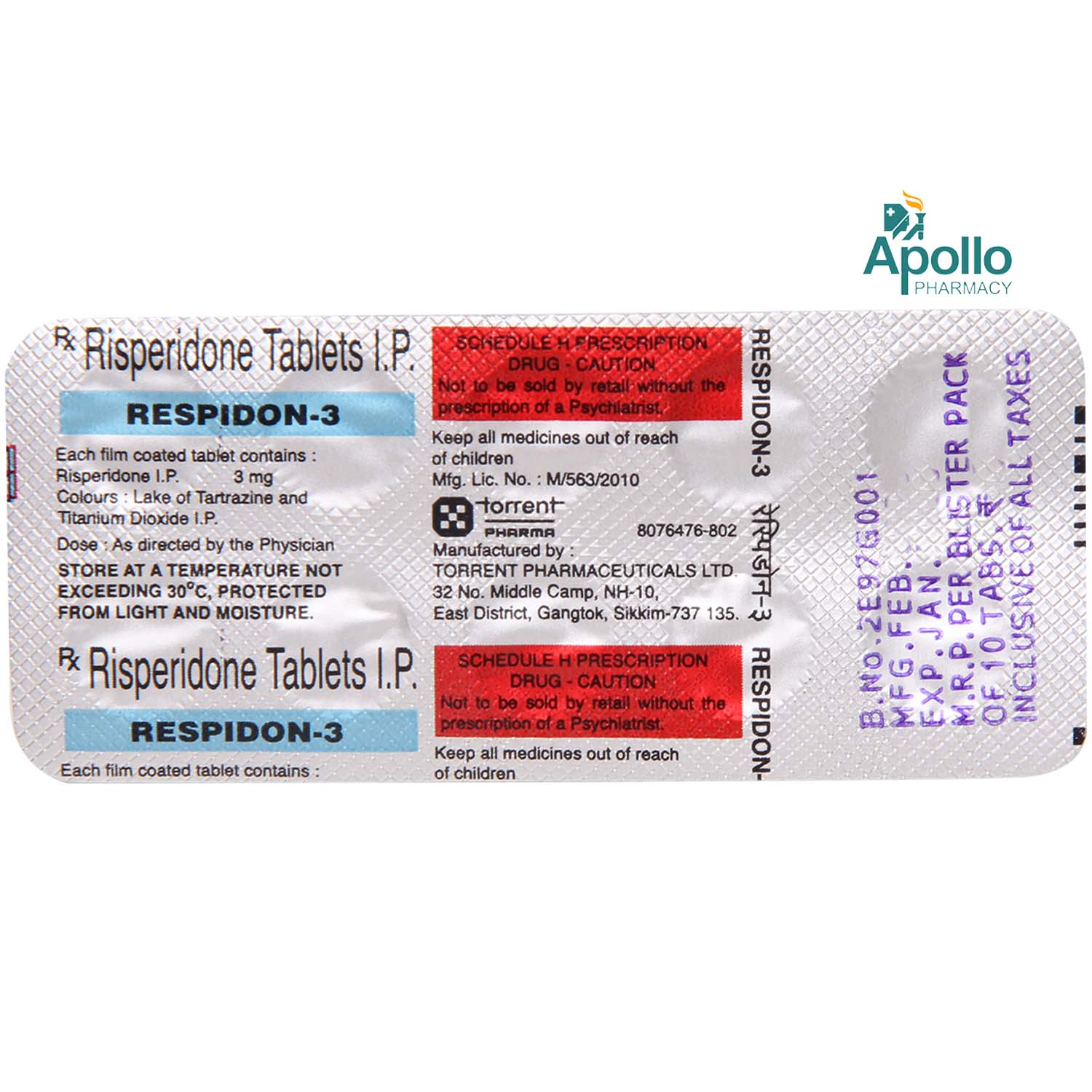 Respidon 3 Tablet 10's, Pack of 10 TabletS Respidon 3 Tablet 10's, Pack of 10 TabletS
