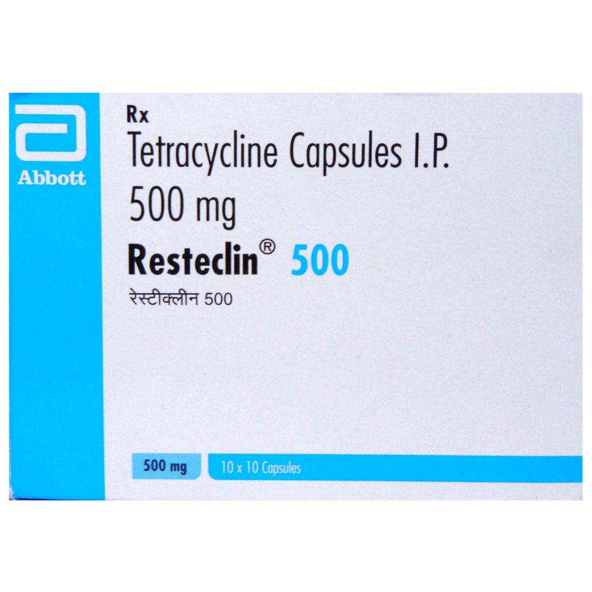 Resteclin 500 Capsule 10's, Pack of 10 CAPSULES Resteclin 500 Capsule 10's, Pack of 10 CAPSULES