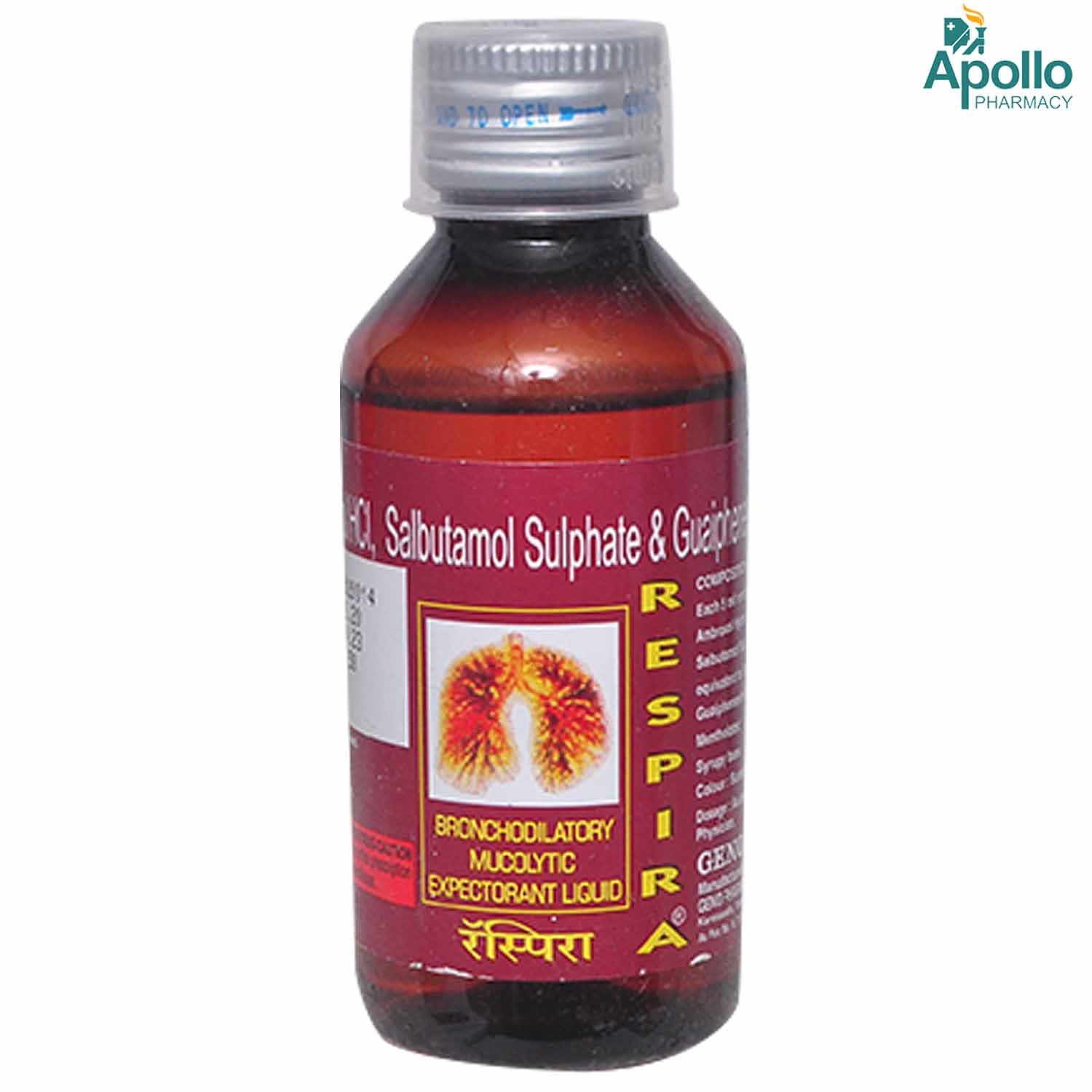 Respira Expectorant 100 ml, Pack of 1 Respira Expectorant 100 ml, Pack of 1