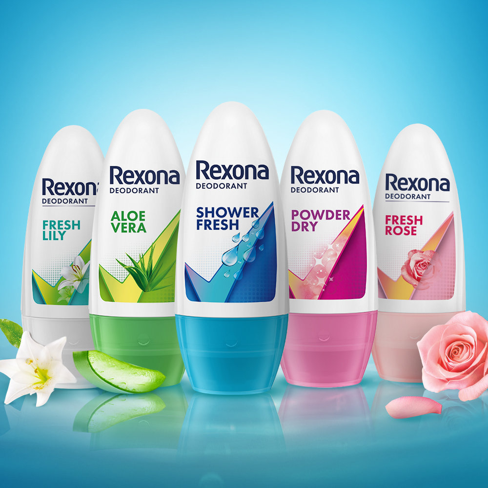 Rexona Powder Dry Roll On for Women, 50 ml, Pack of 1 Rexona Powder Dry Roll On for Women, 50 ml, Pack of 1