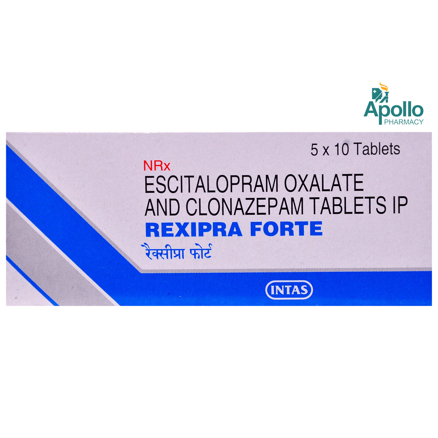 Rexipra Forte Tablet 10's, Pack of 10 TABLETS Rexipra Forte Tablet 10's, Pack of 10 TABLETS