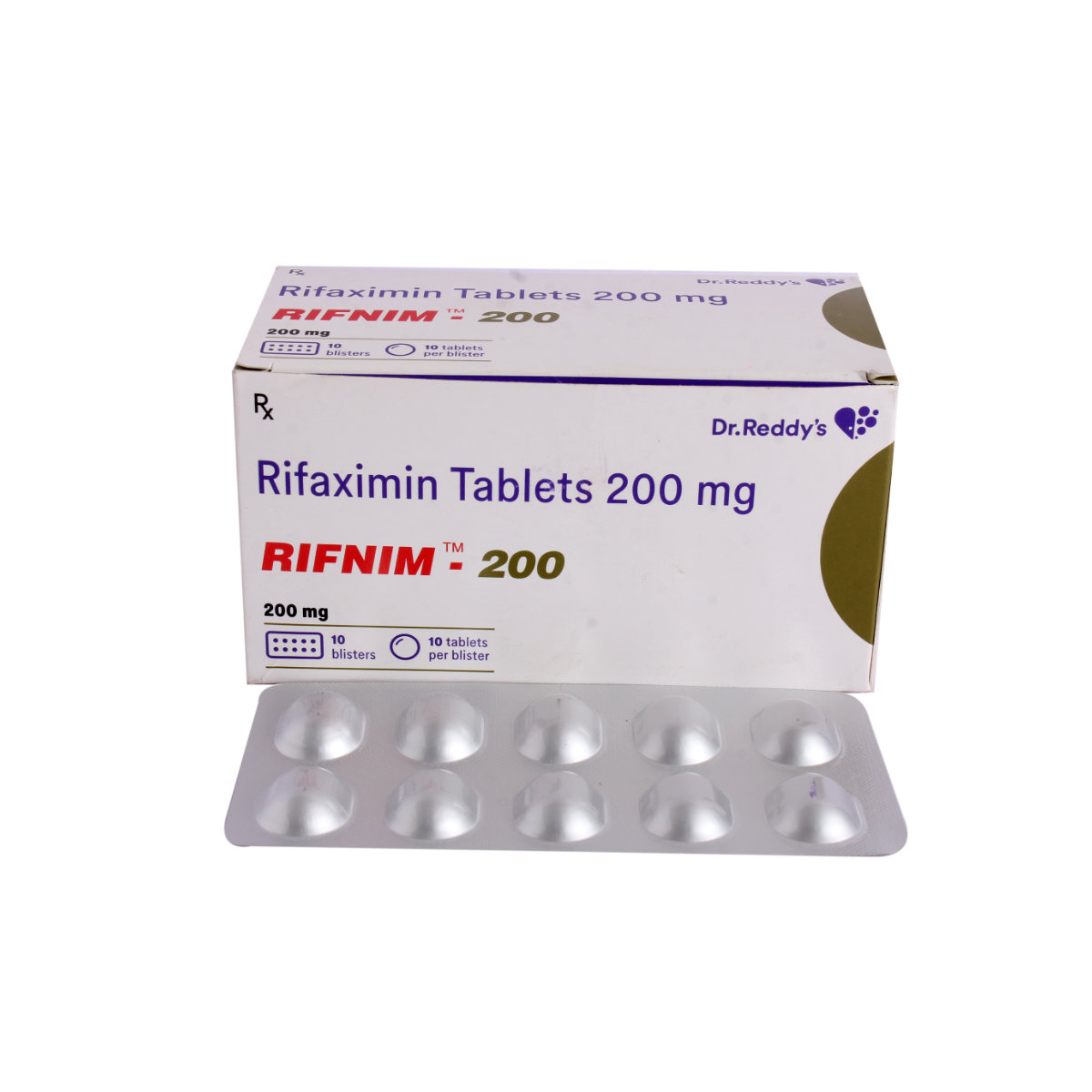 Rifnim-200 Tablet 10's, Pack of 10 TabletS Rifnim-200 Tablet 10's, Pack of 10 TabletS
