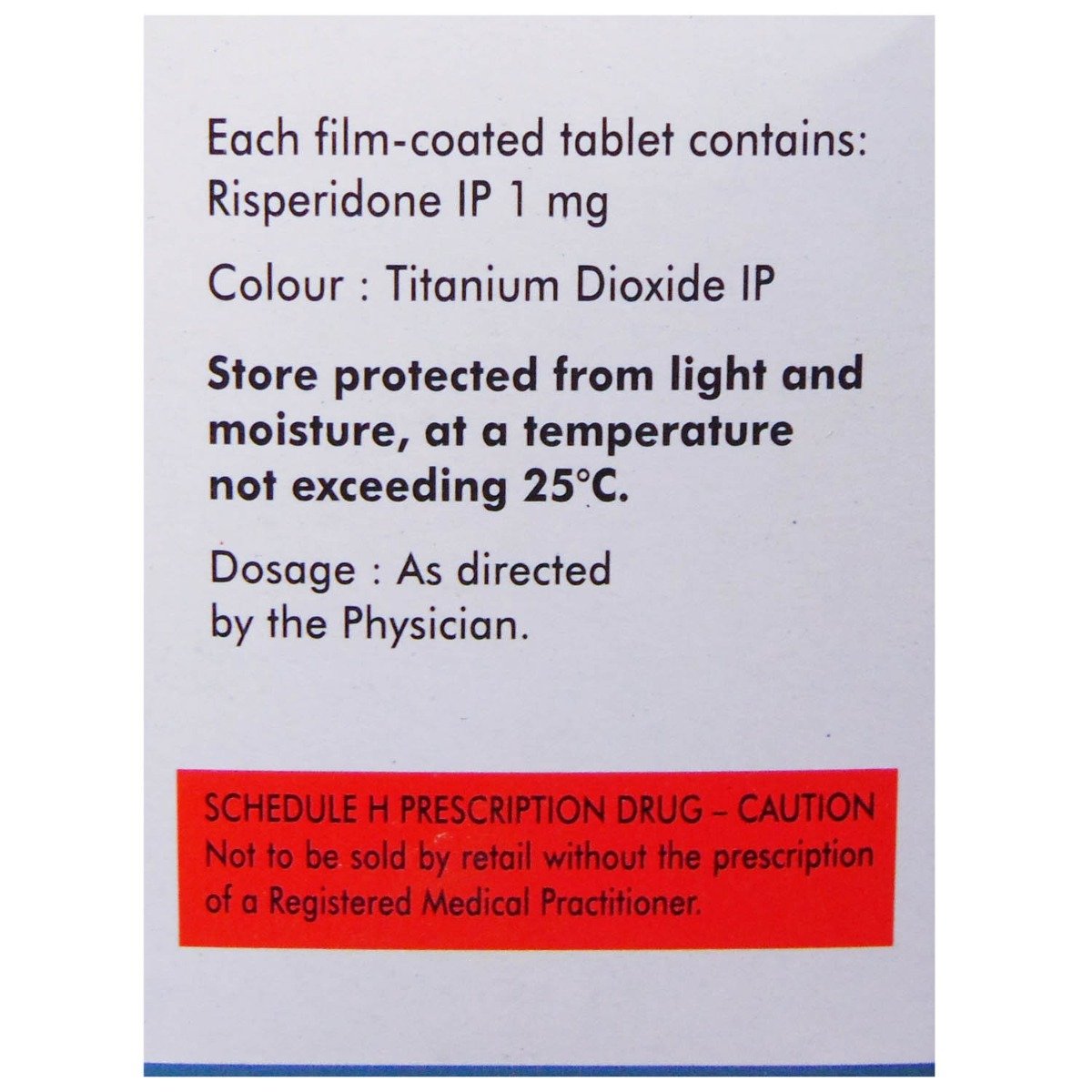 Rispond 1 Tablet 10's, Pack of 10 TabletS Rispond 1 Tablet 10's, Pack of 10 TabletS