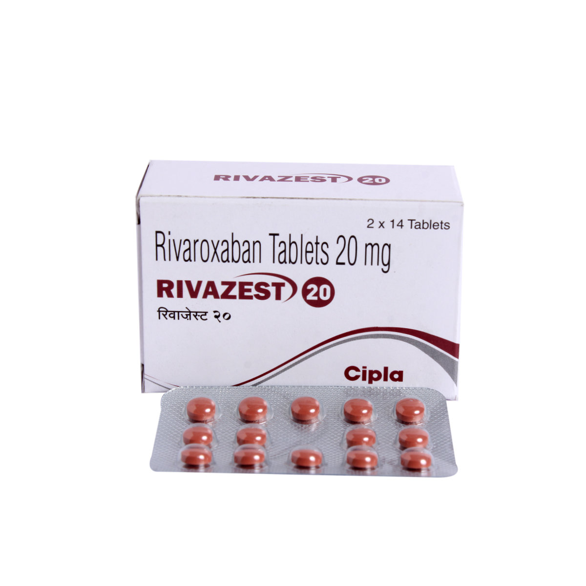 Rivazest 20 Tablet 14's, Pack of 14 TabletS Rivazest 20 Tablet 14's, Pack of 14 TabletS