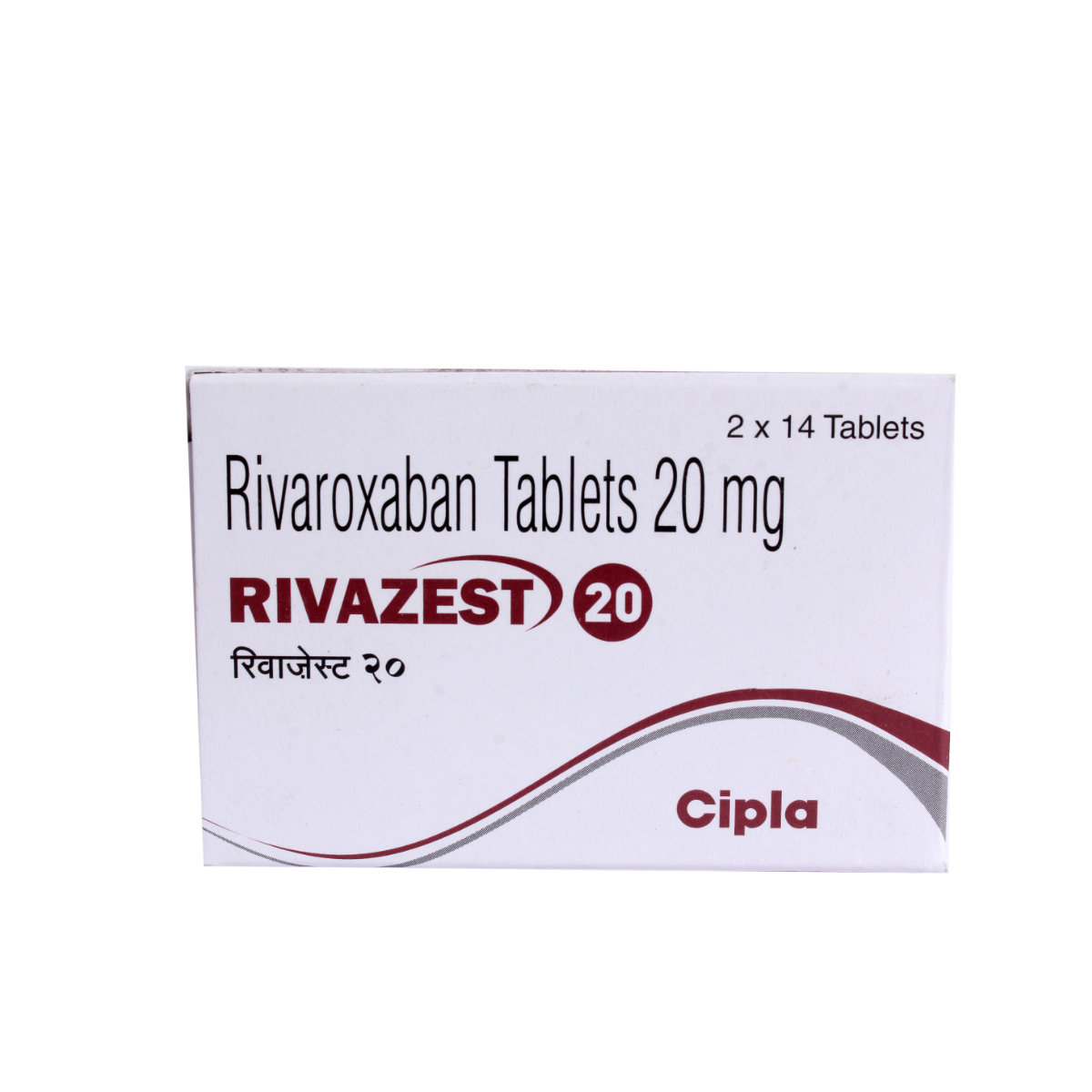 Rivazest 20 Tablet 14's, Pack of 14 TabletS Rivazest 20 Tablet 14's, Pack of 14 TabletS
