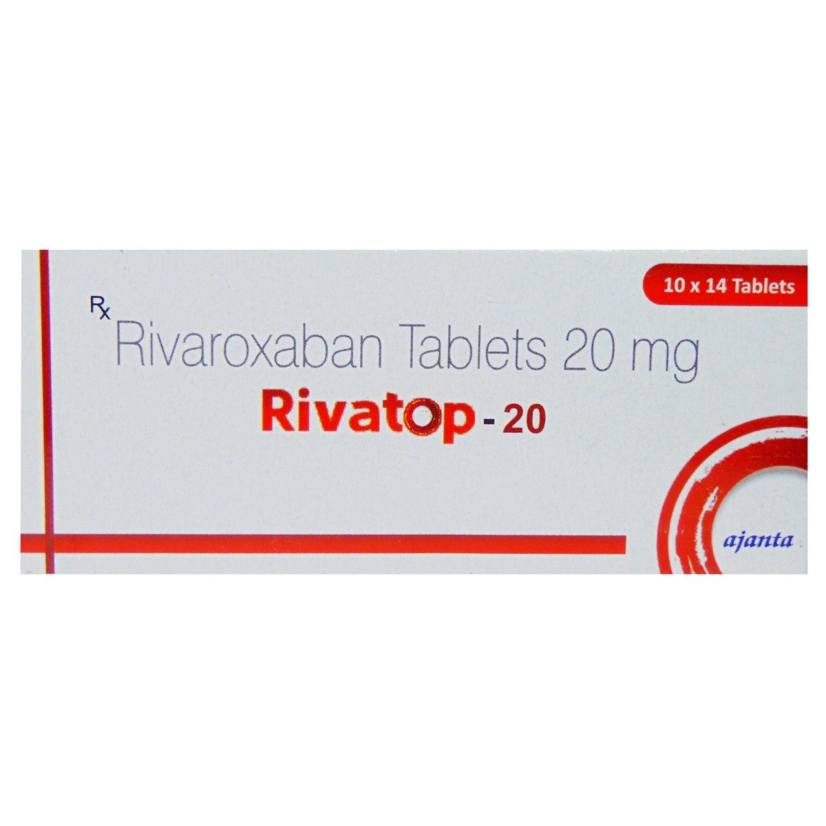 Rivatop-20 Tablet 14's, Pack of 14 TABLETS Rivatop-20 Tablet 14's, Pack of 14 TABLETS