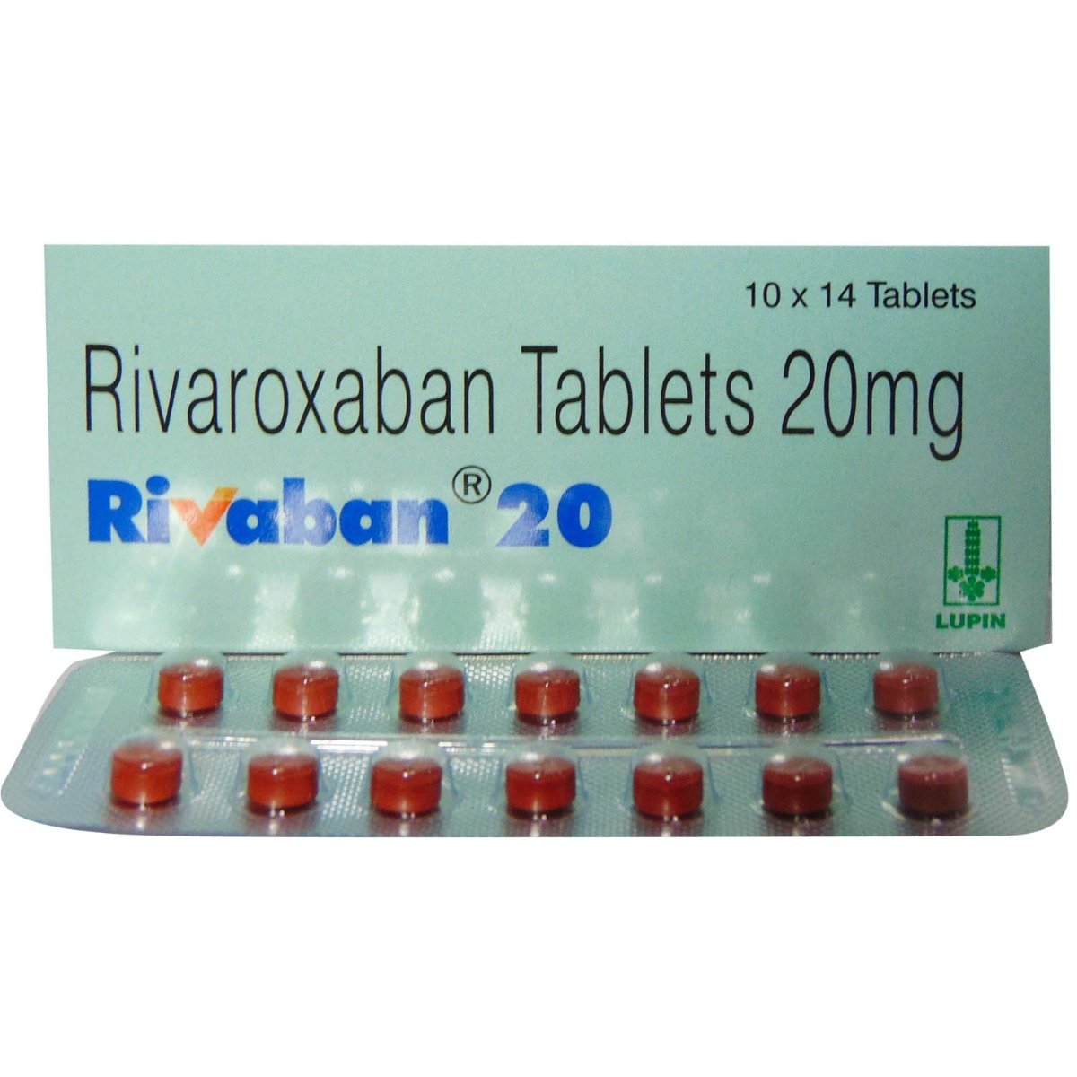 Rivaban 20 Tablet 14's, Pack of 14 TabletS Rivaban 20 Tablet 14's, Pack of 14 TabletS