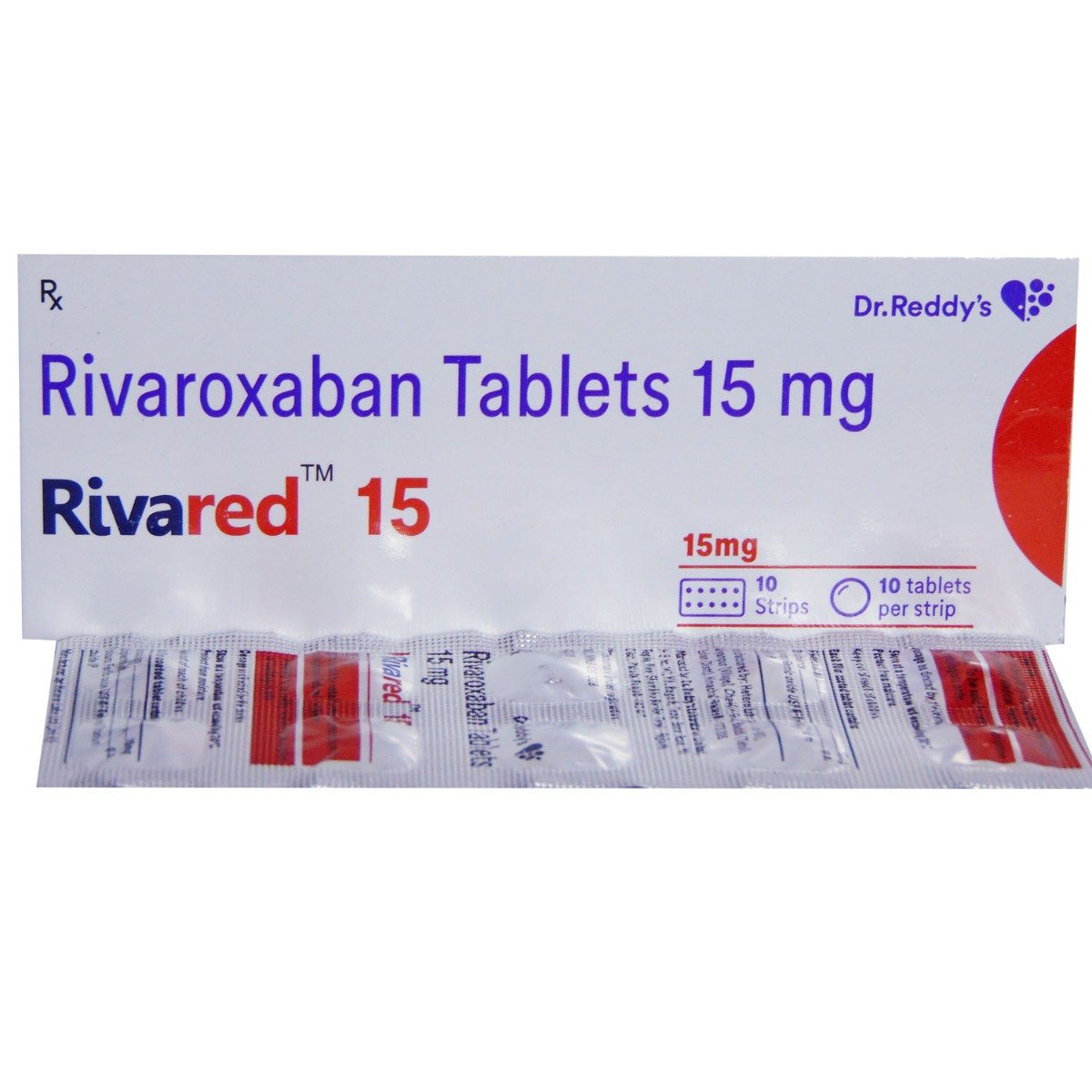 Rivared 15 Tablet 10's, Pack of 10 TabletS Rivared 15 Tablet 10's, Pack of 10 TabletS