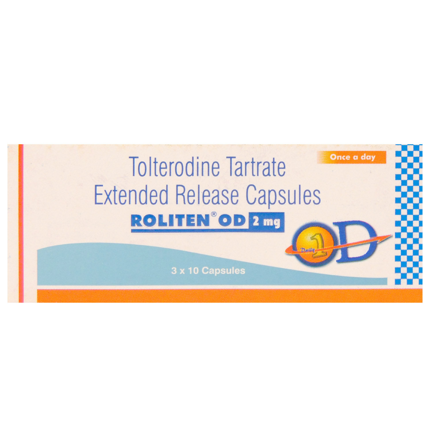 Roliten OD 2mg Capsule 10's, Pack of 10 CAPSULES Roliten OD 2mg Capsule 10's, Pack of 10 CAPSULES