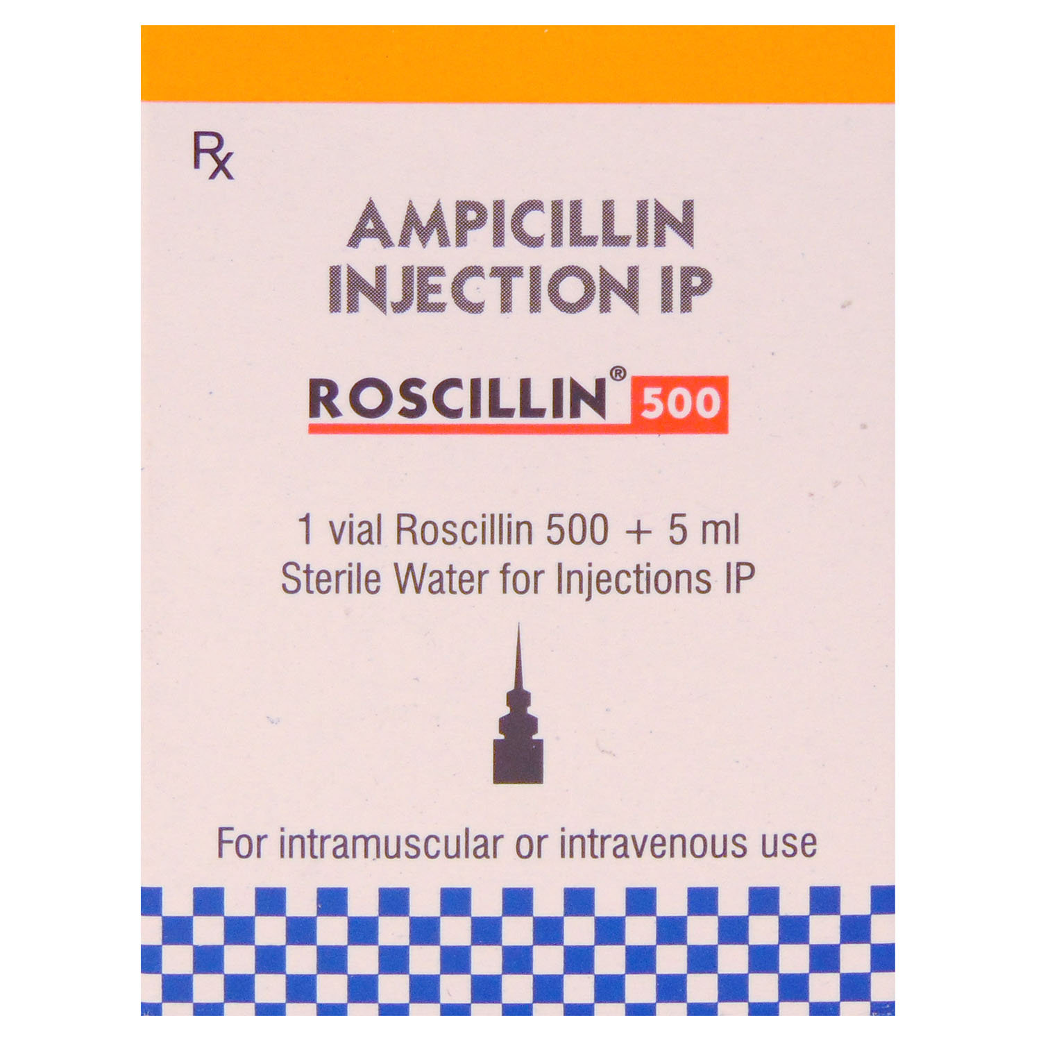 ROSCILLIN 500MG INJECTION, Pack of 1 INJECTION ROSCILLIN 500MG INJECTION, Pack of 1 INJECTION