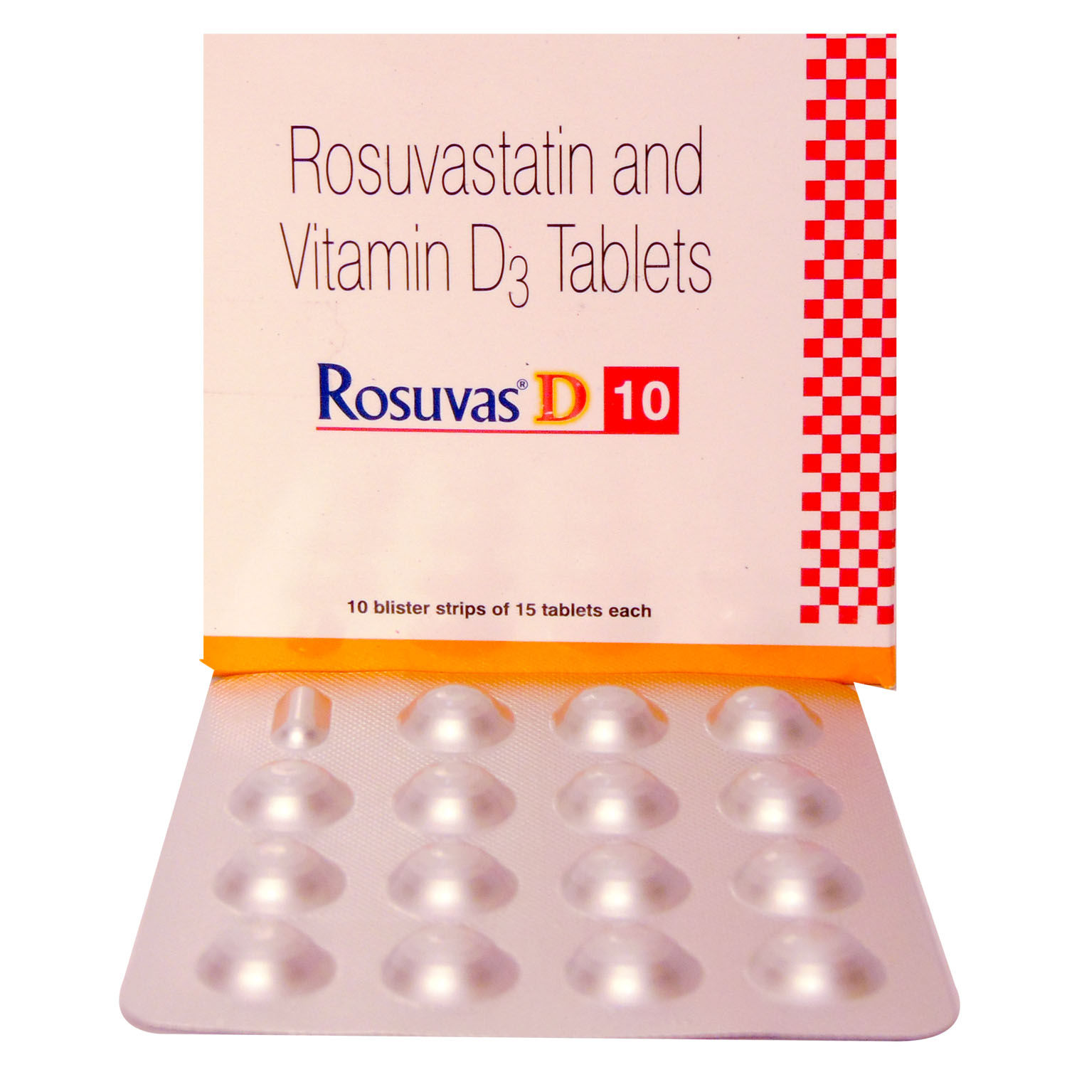 Buy Rosuvas D 10 Tablet 15's Online