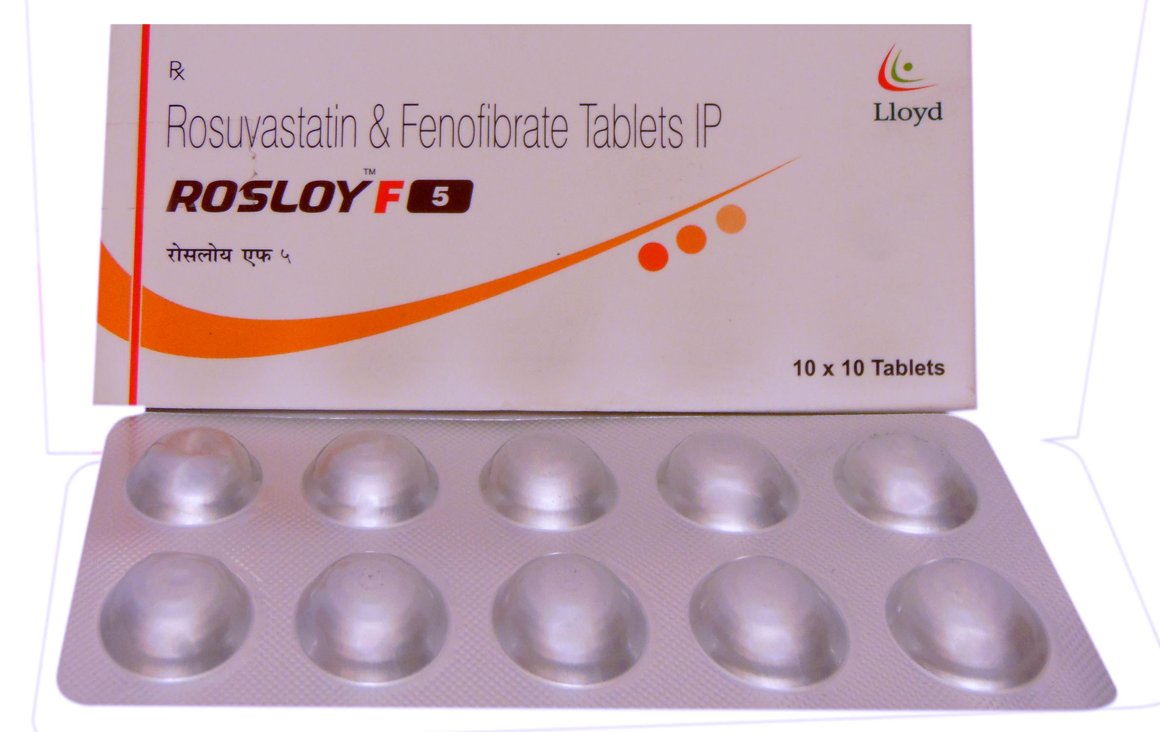 Rosloy F 5 Tablet 10's, Pack of 10 Rosloy F 5 Tablet 10's, Pack of 10