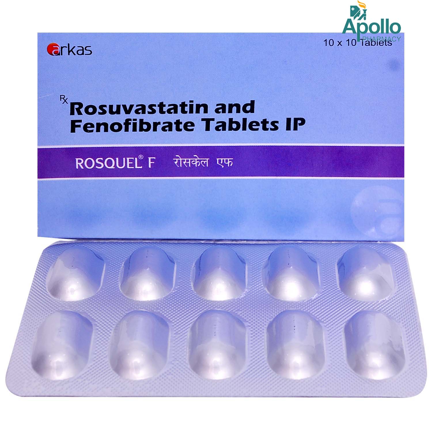 Rosquel F Tablet 10's, Pack of 10 Rosquel F Tablet 10's, Pack of 10