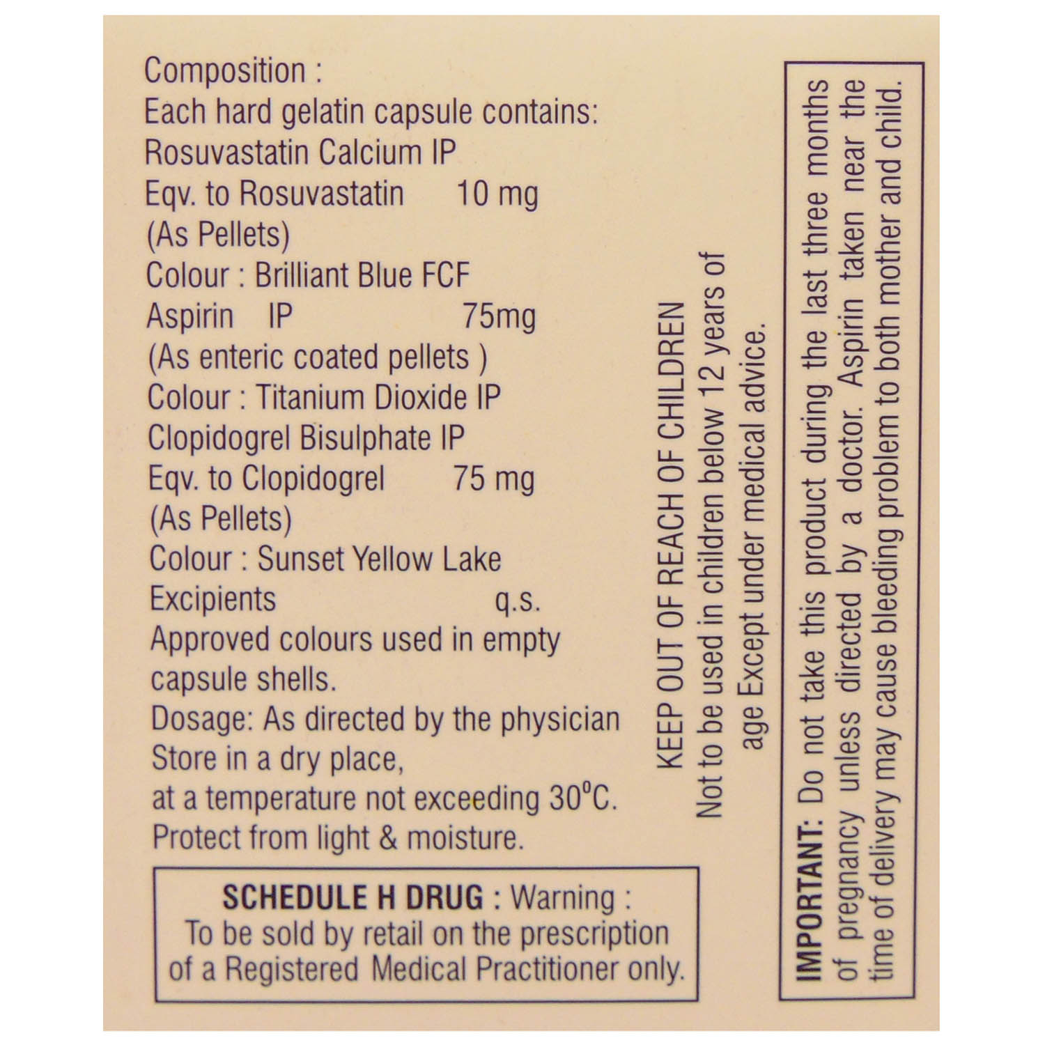 Rosloy-Gold 10 Capsule 10's, Pack of 10 Rosloy-Gold 10 Capsule 10's, Pack of 10