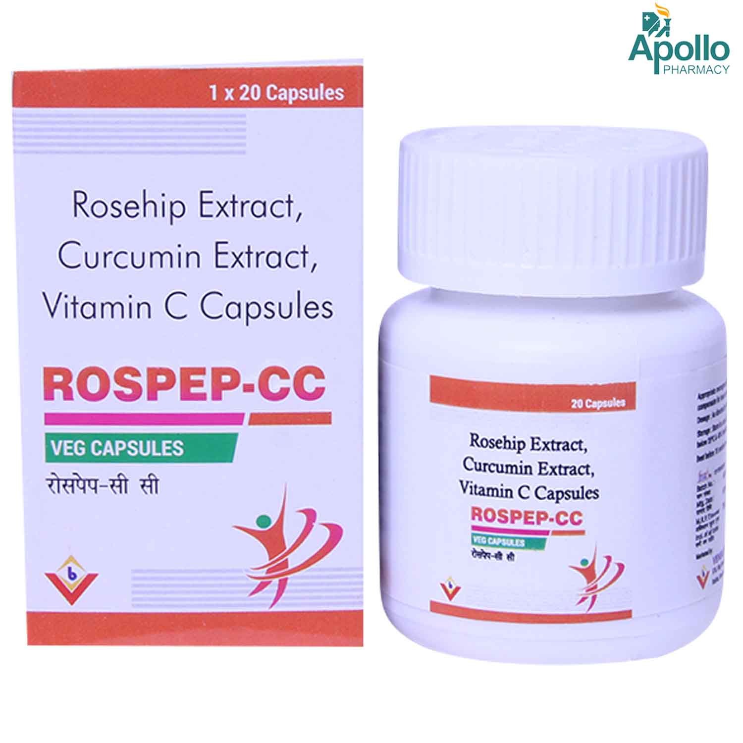 Rospep CC Capsule 20's, Pack of 1 Rospep CC Capsule 20's, Pack of 1