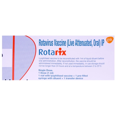 Rotarix Vaccine 1 ml, Pack of 1 Injection