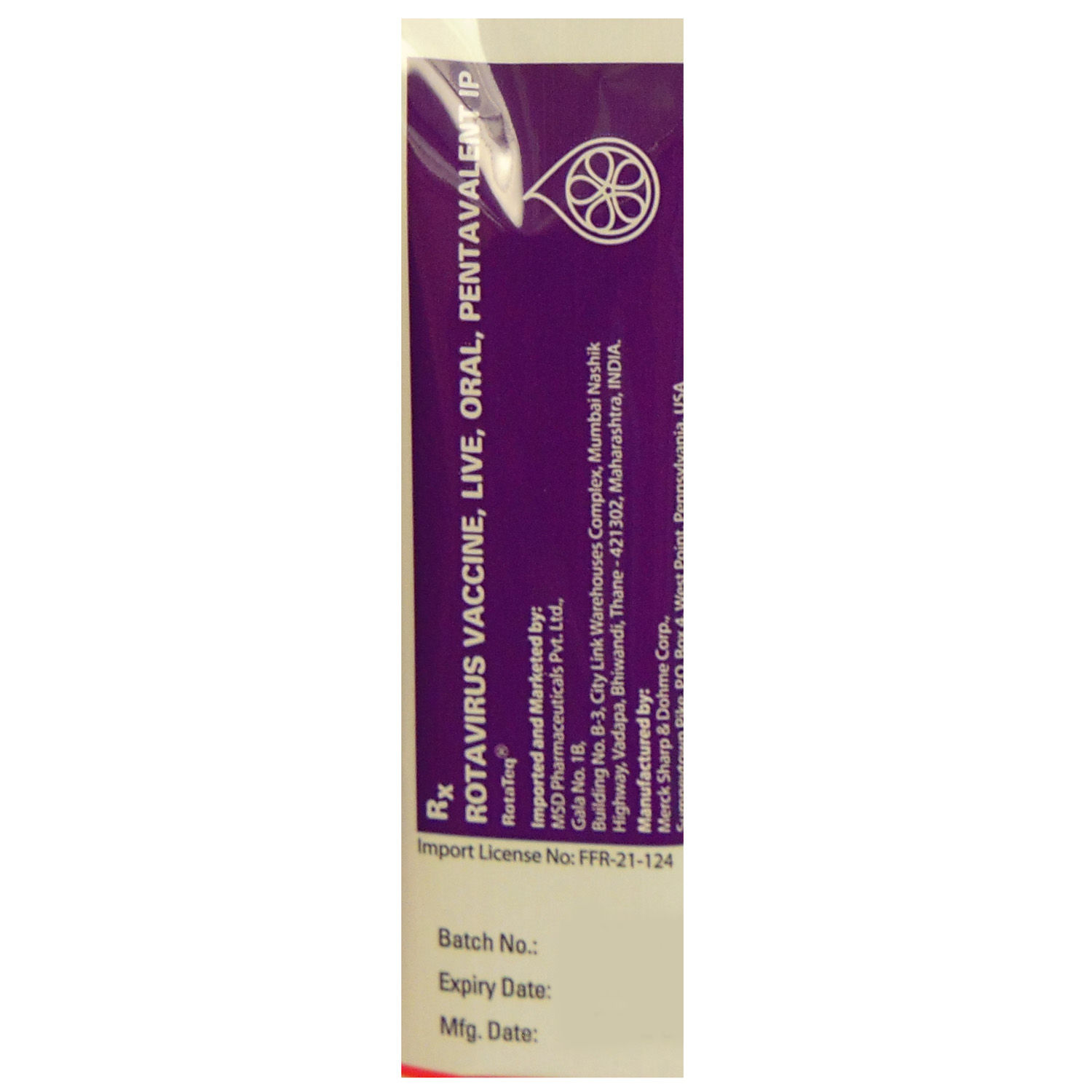 Buy RotaTeq Oral Vaccine 2 ml Online