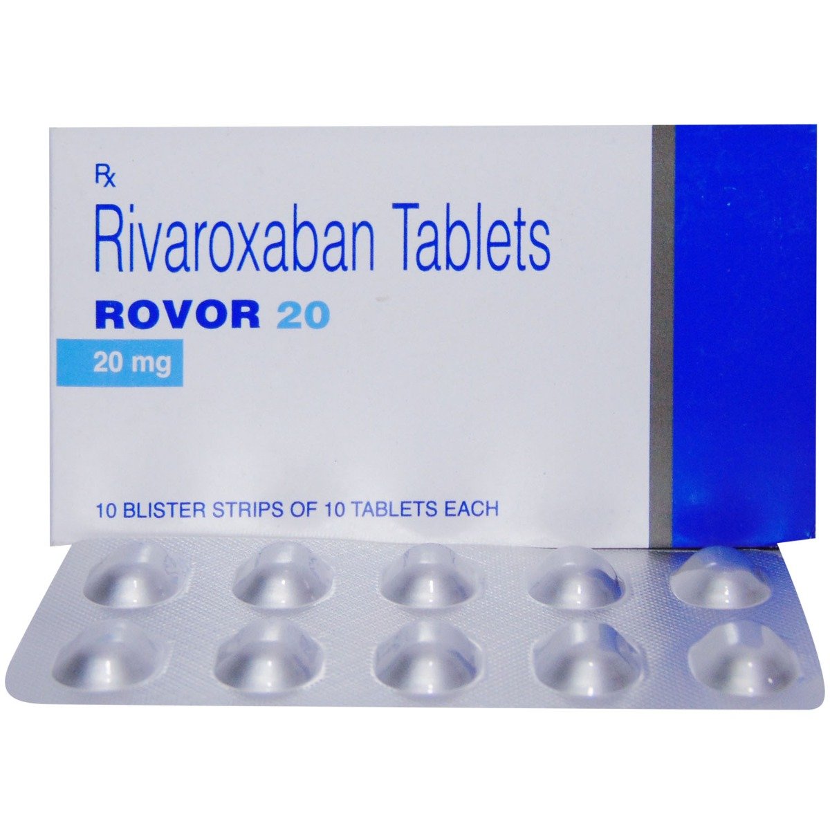 Rovor 20 Tablet 10's, Pack of 10 TabletS Rovor 20 Tablet 10's, Pack of 10 TabletS