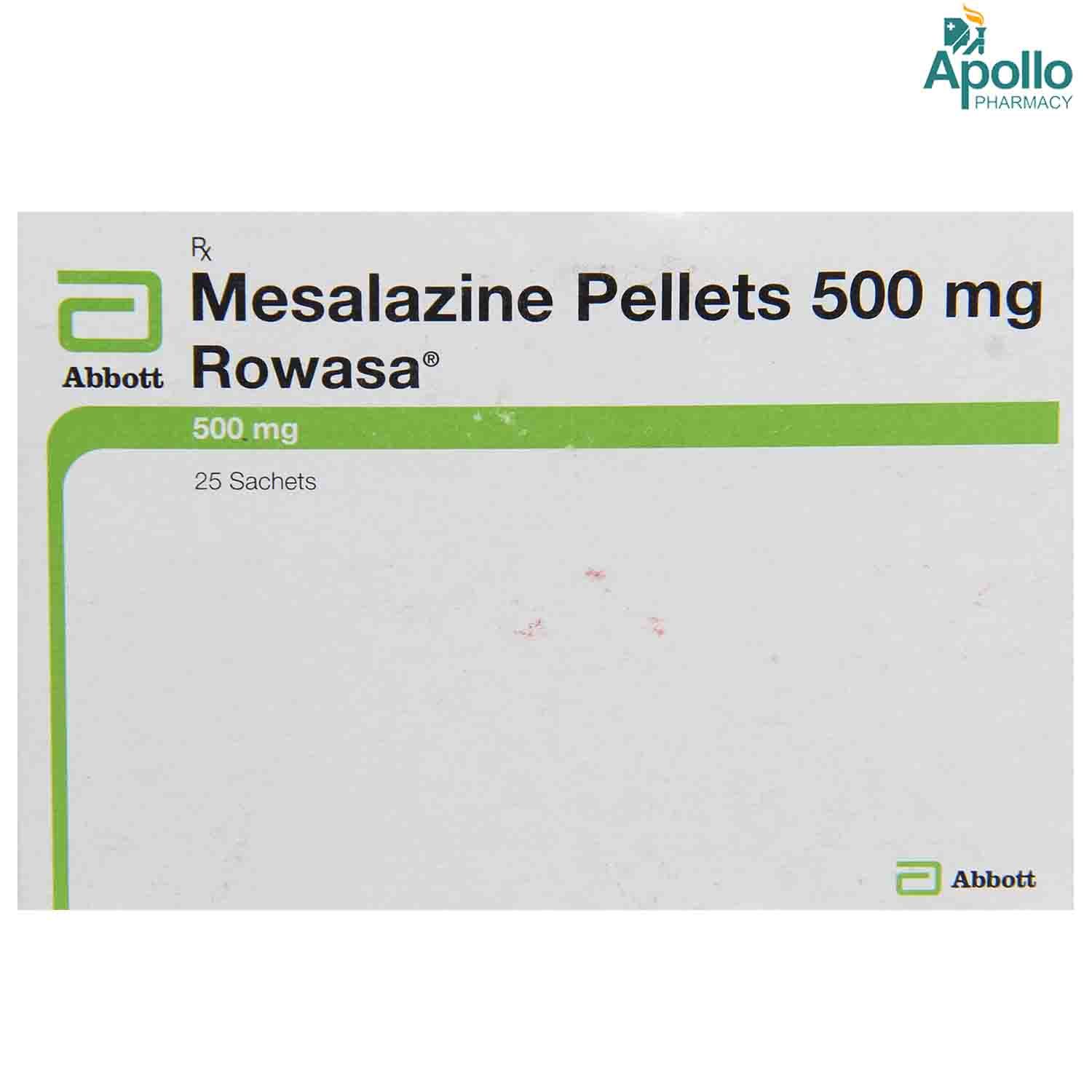 Buy Rowasa 500 mg Sachet 1's Online