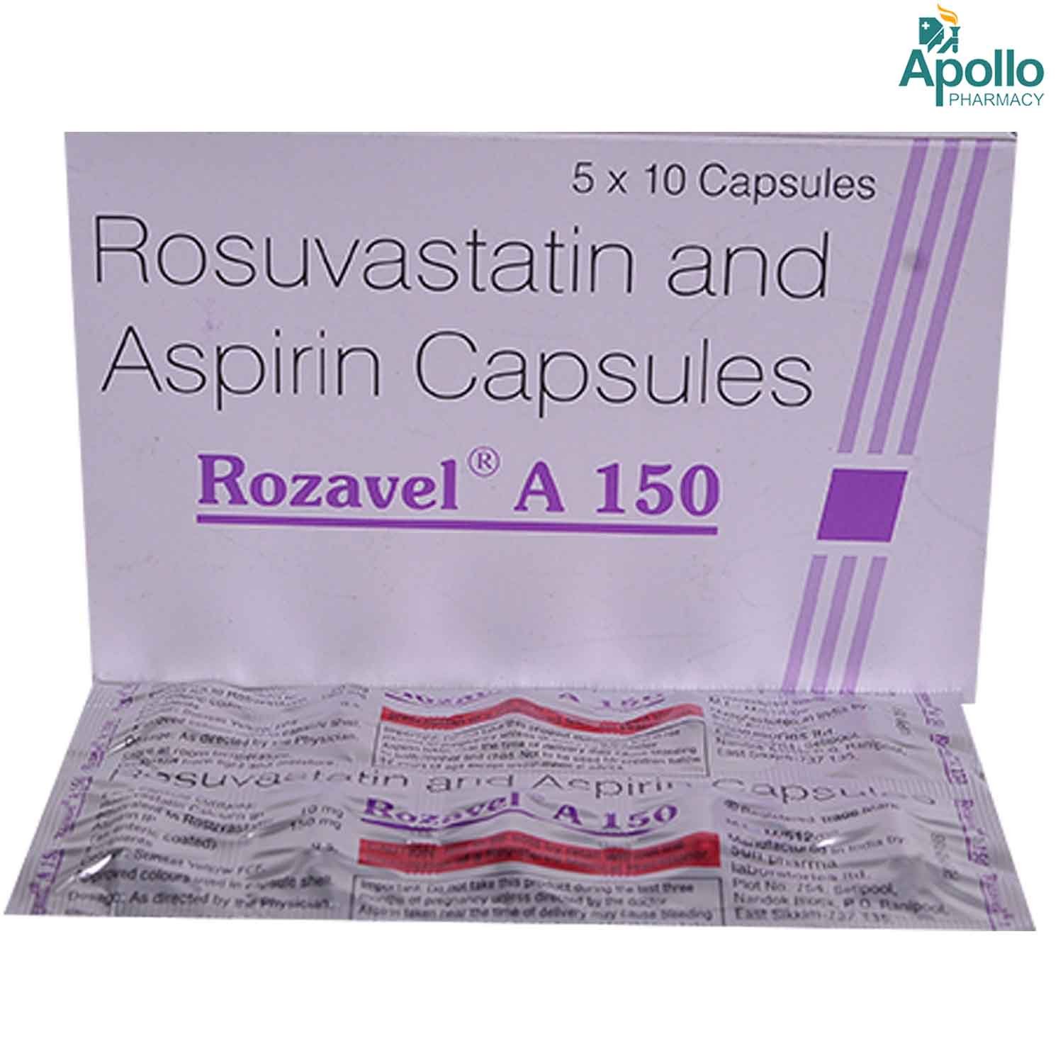 Rozavel A 150 Capsule 10's, Pack of 10 Rozavel A 150 Capsule 10's, Pack of 10