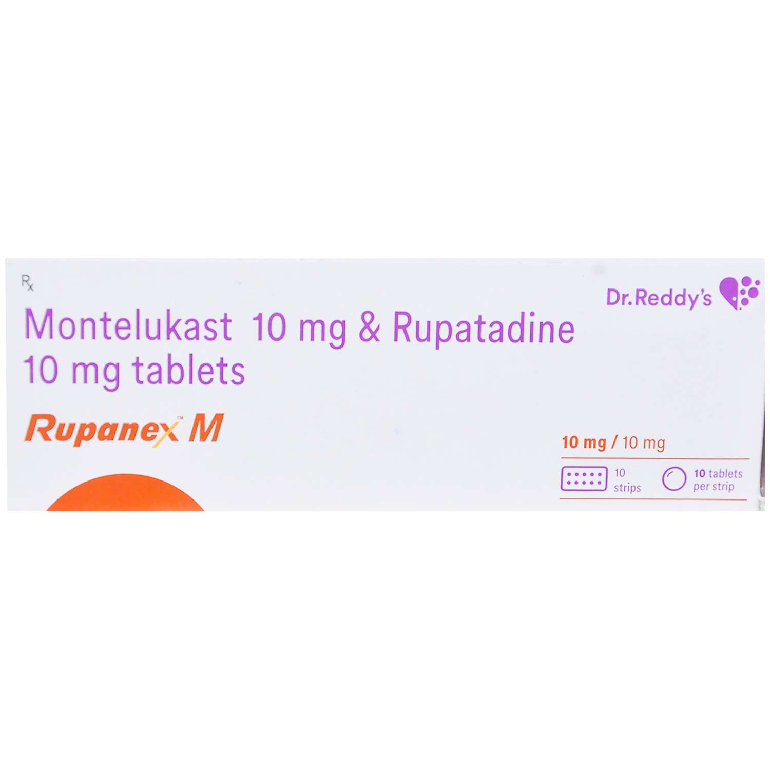 Rupanex M Tablet 10's, Pack of 10 Rupanex M Tablet 10's, Pack of 10