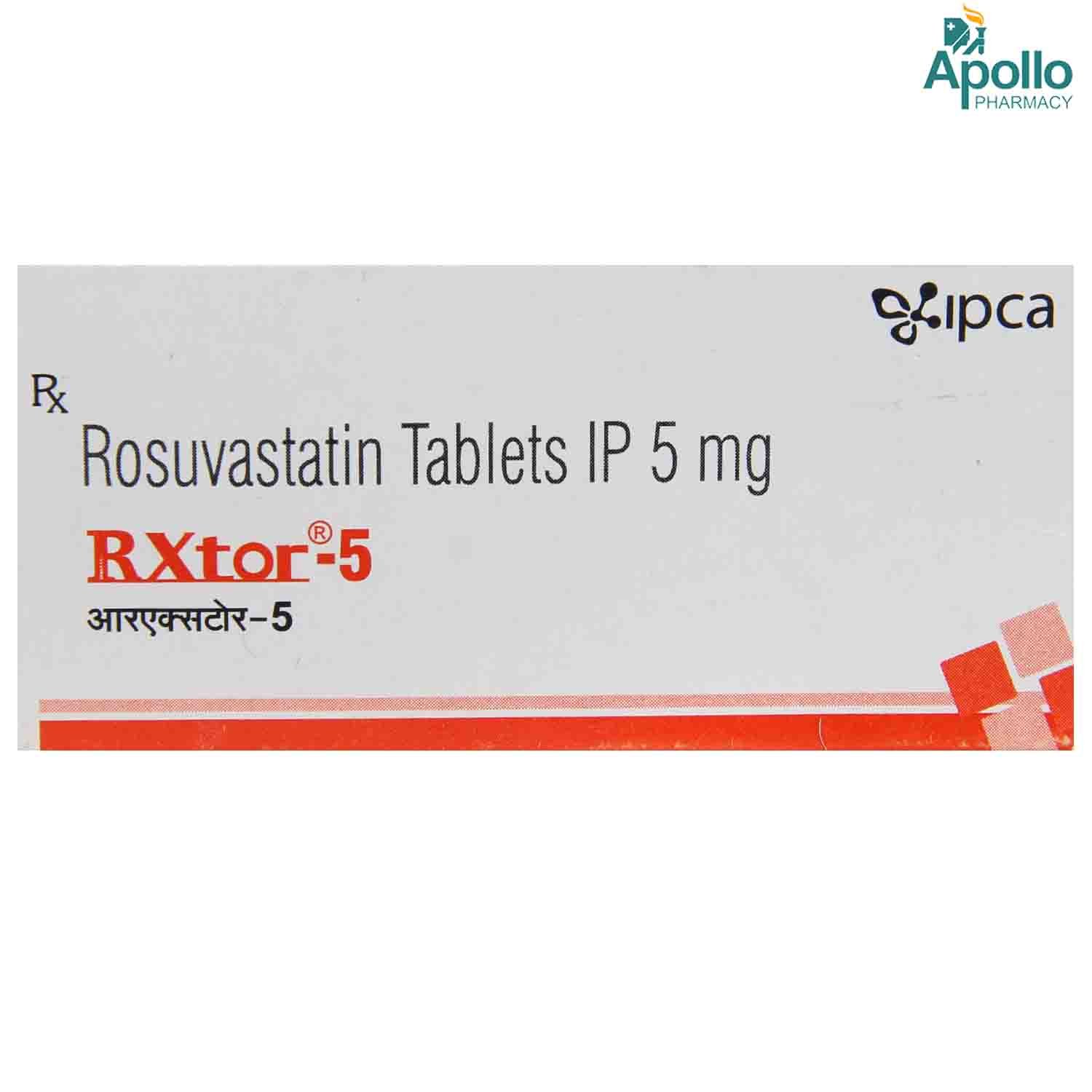 Rxtor-5 Tablet 10's, Pack of 10 TabletS Rxtor-5 Tablet 10's, Pack of 10 TabletS